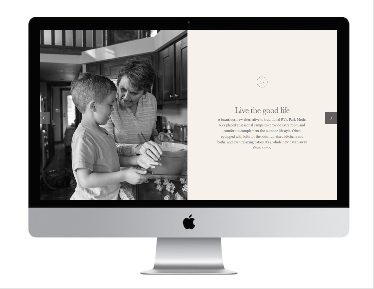 Seasonal Camping Website