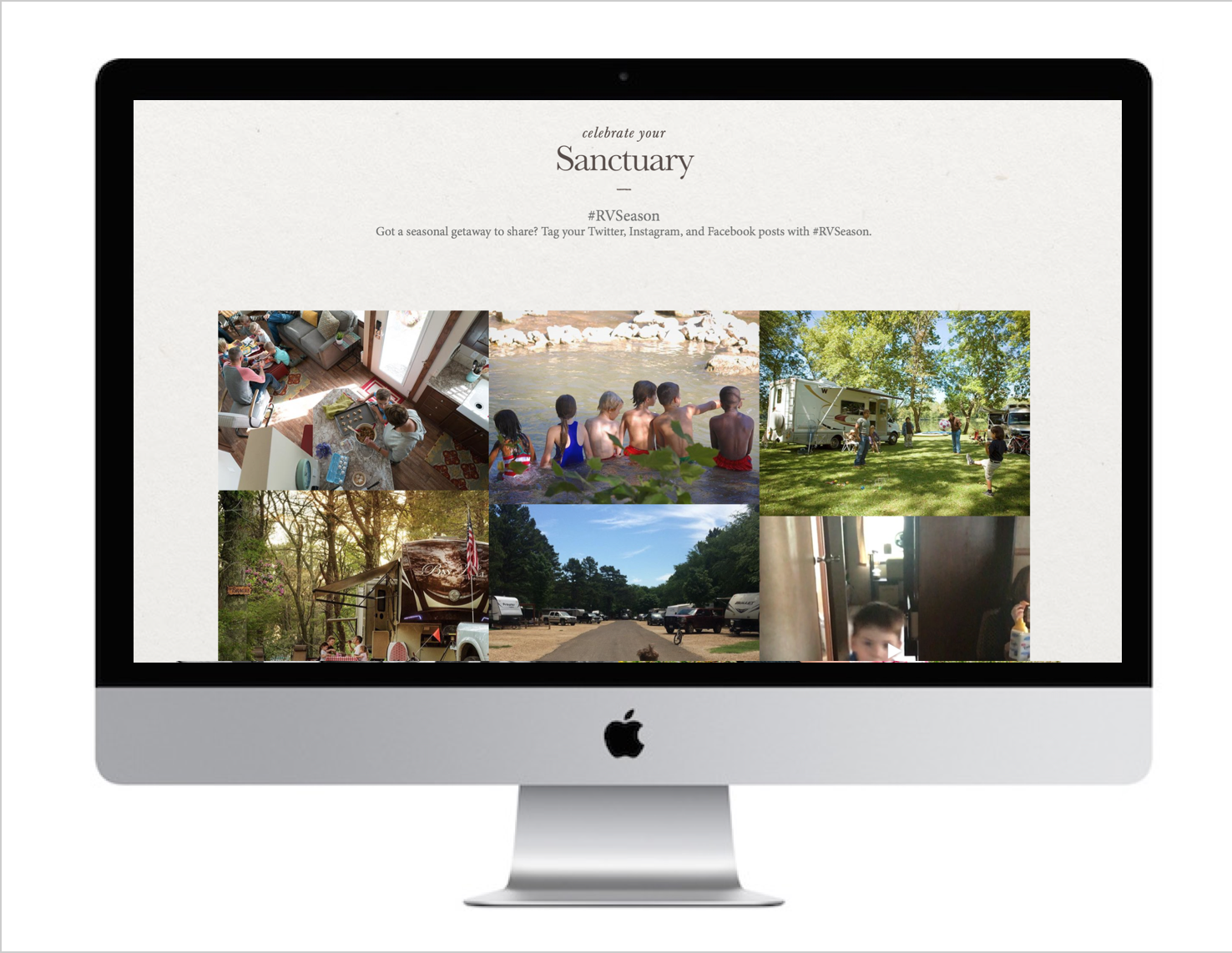 Seasonal Camping Website
