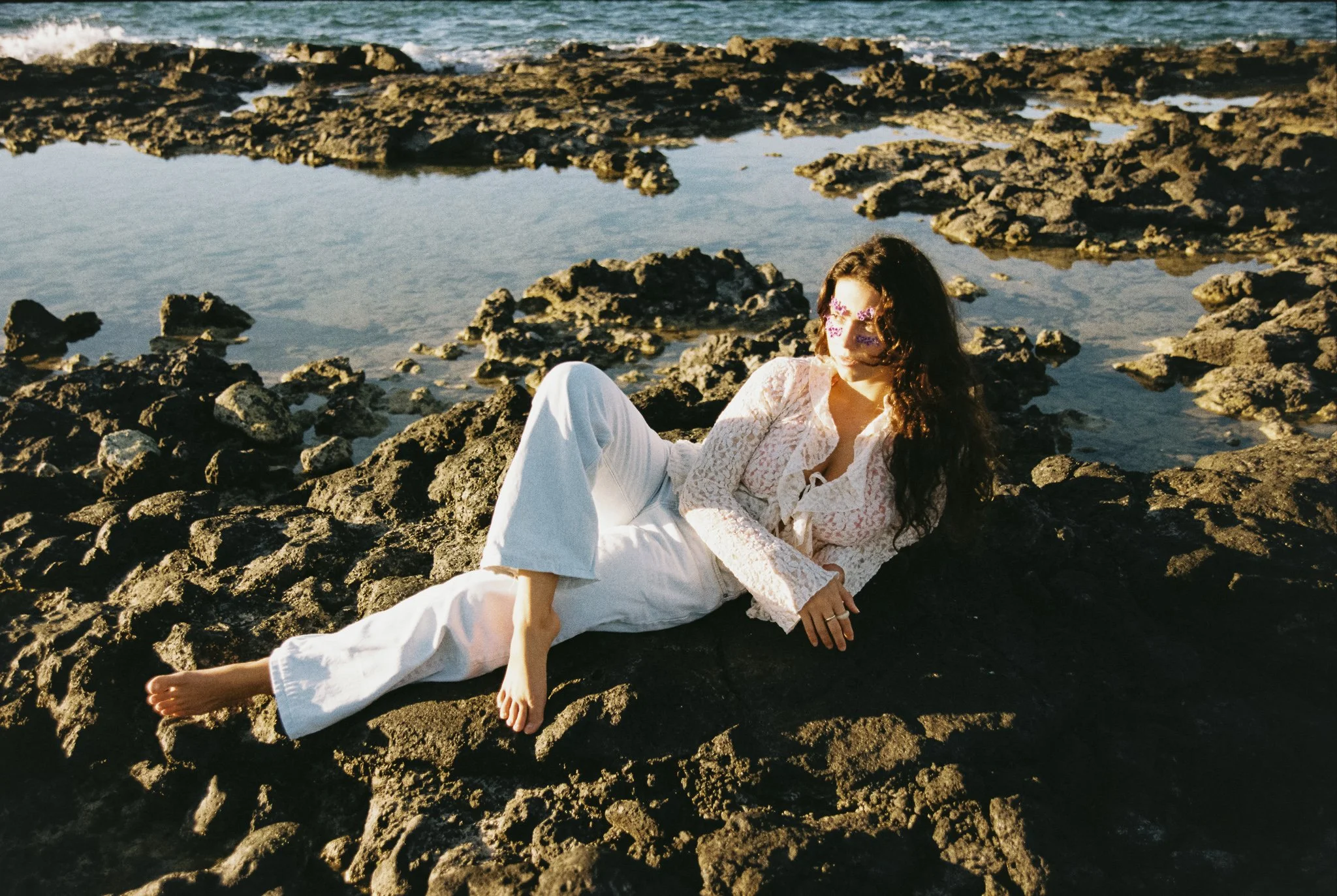 Woman portrait during a personal photography session in Tenerife