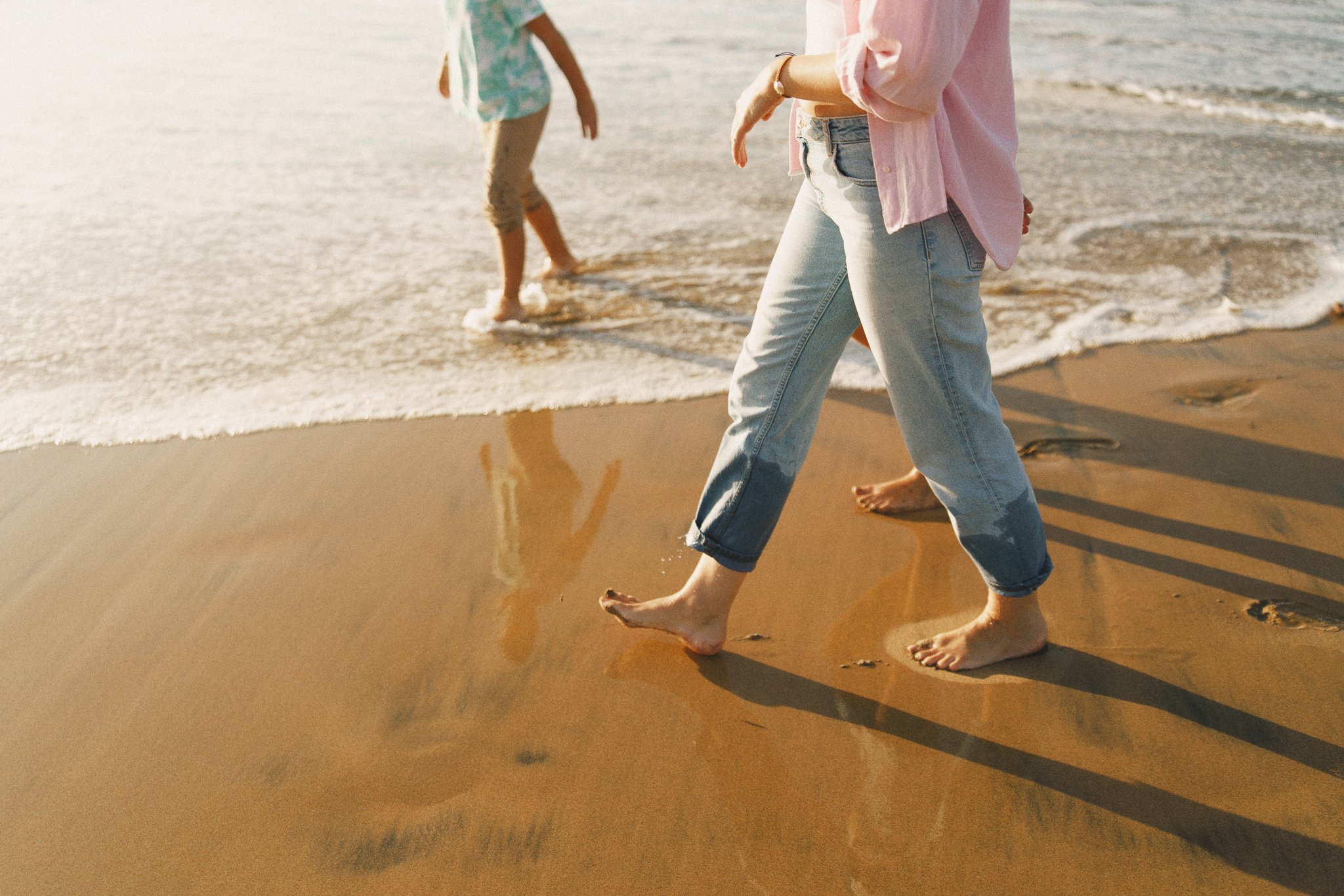 Beach family photography session in Tenerife