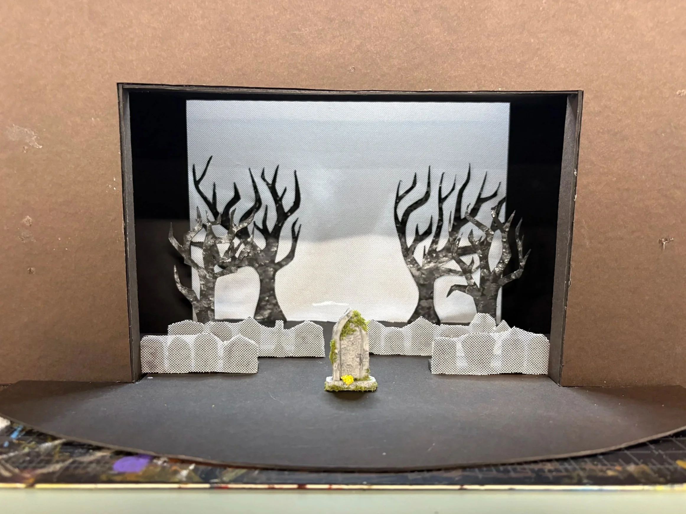"Hamlet" Graveyard (0'-1/4" = 1'-0")