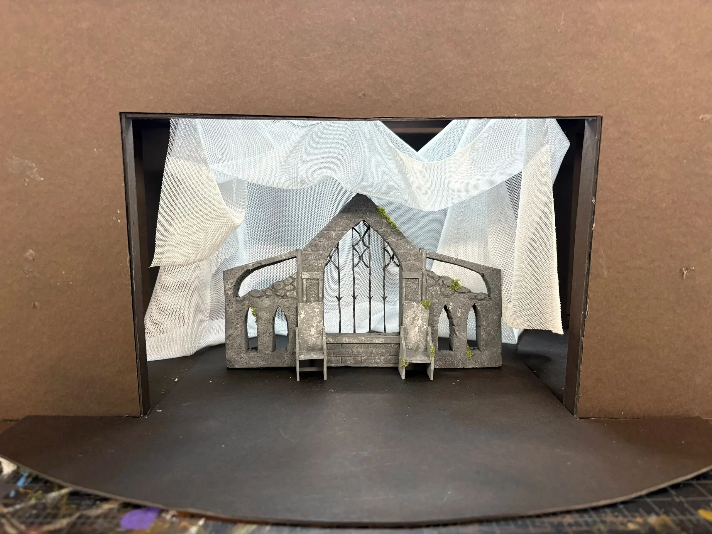 "Hamlet" Elsinore Interior (0'-1/4" = 1'-0")