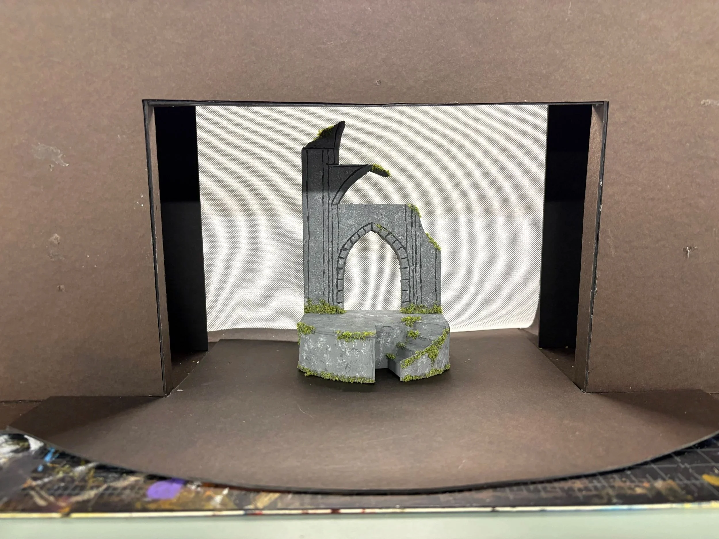 "Hamlet" Elsinore Exterior (0'-1/4" = 1'-0")