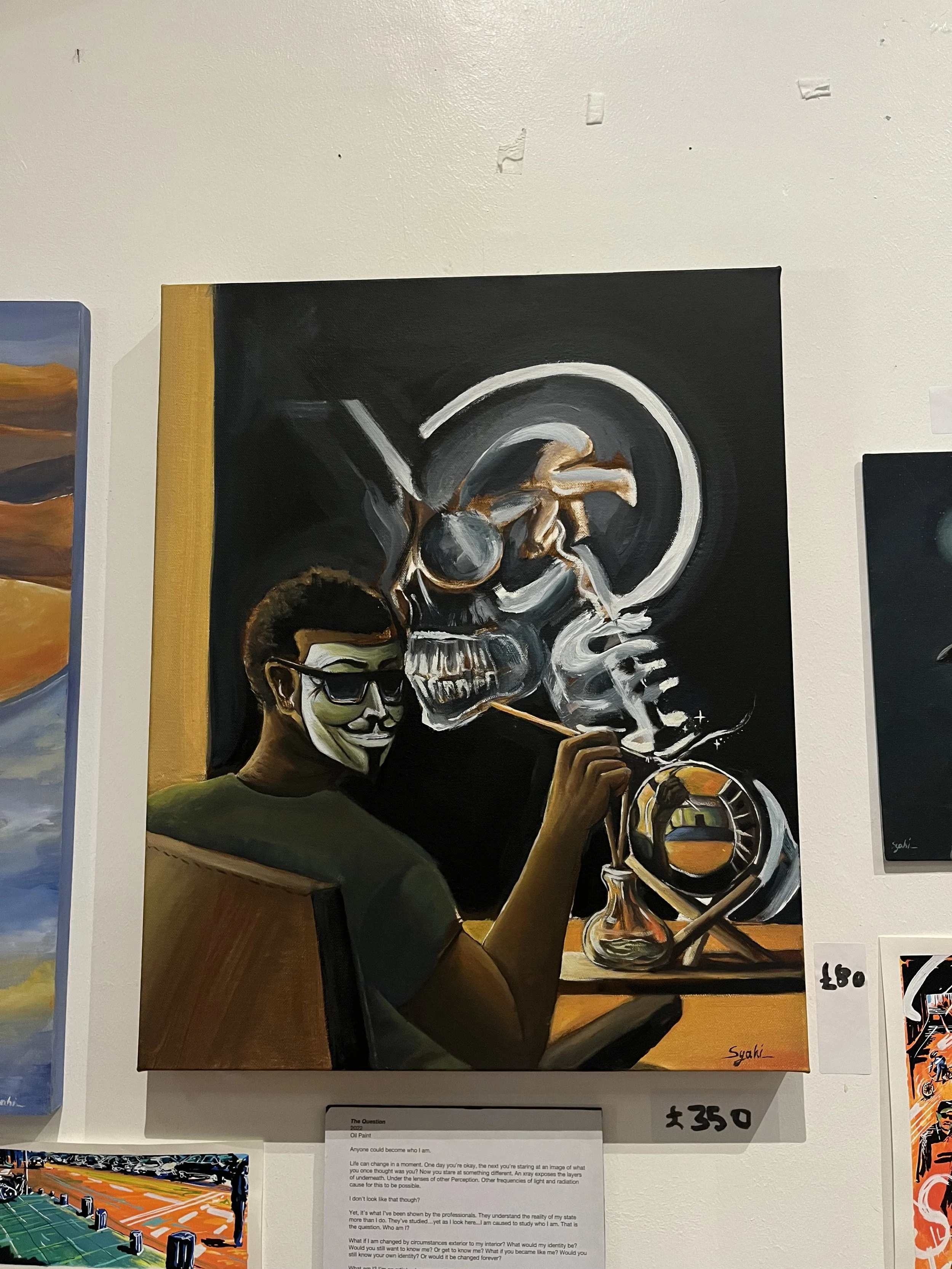 The Love and Starfish Art Gallery - Syahi 'The Question' 