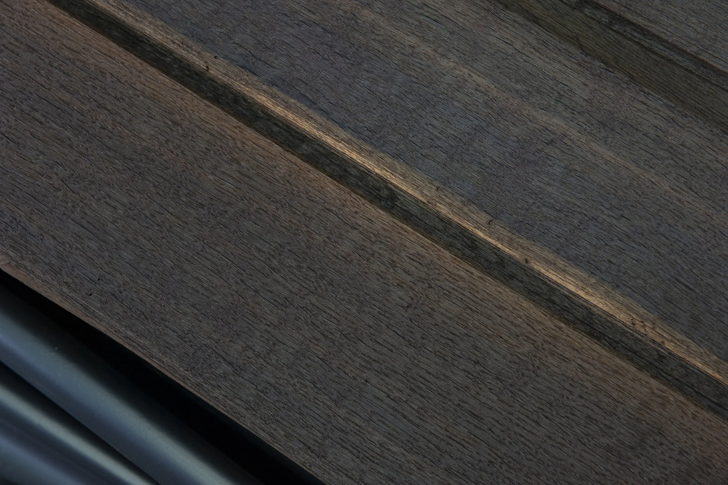 Smoked Straight-Grain Oak Veneer Sample