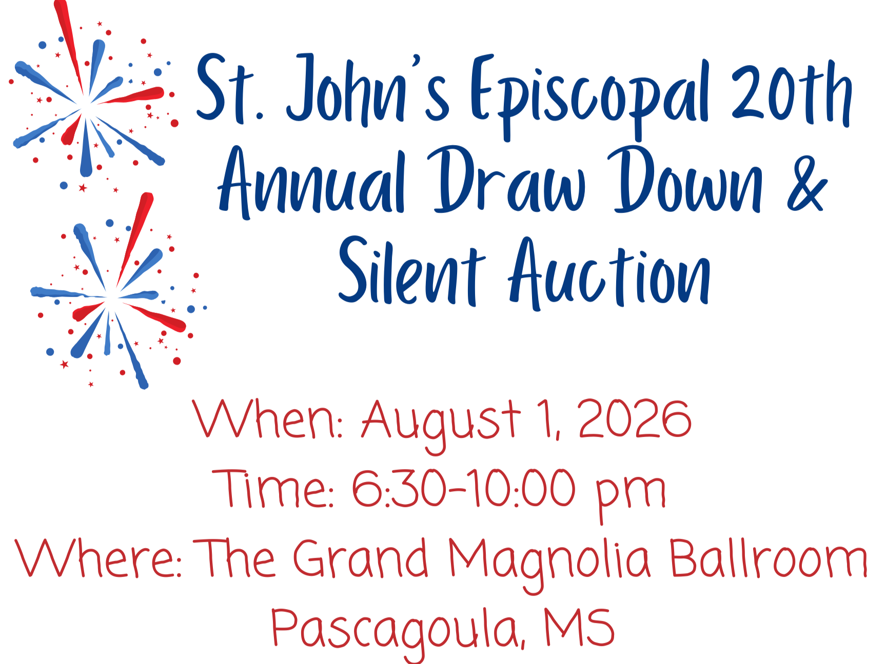 St. John's Annual Drawdown & Silent Auction