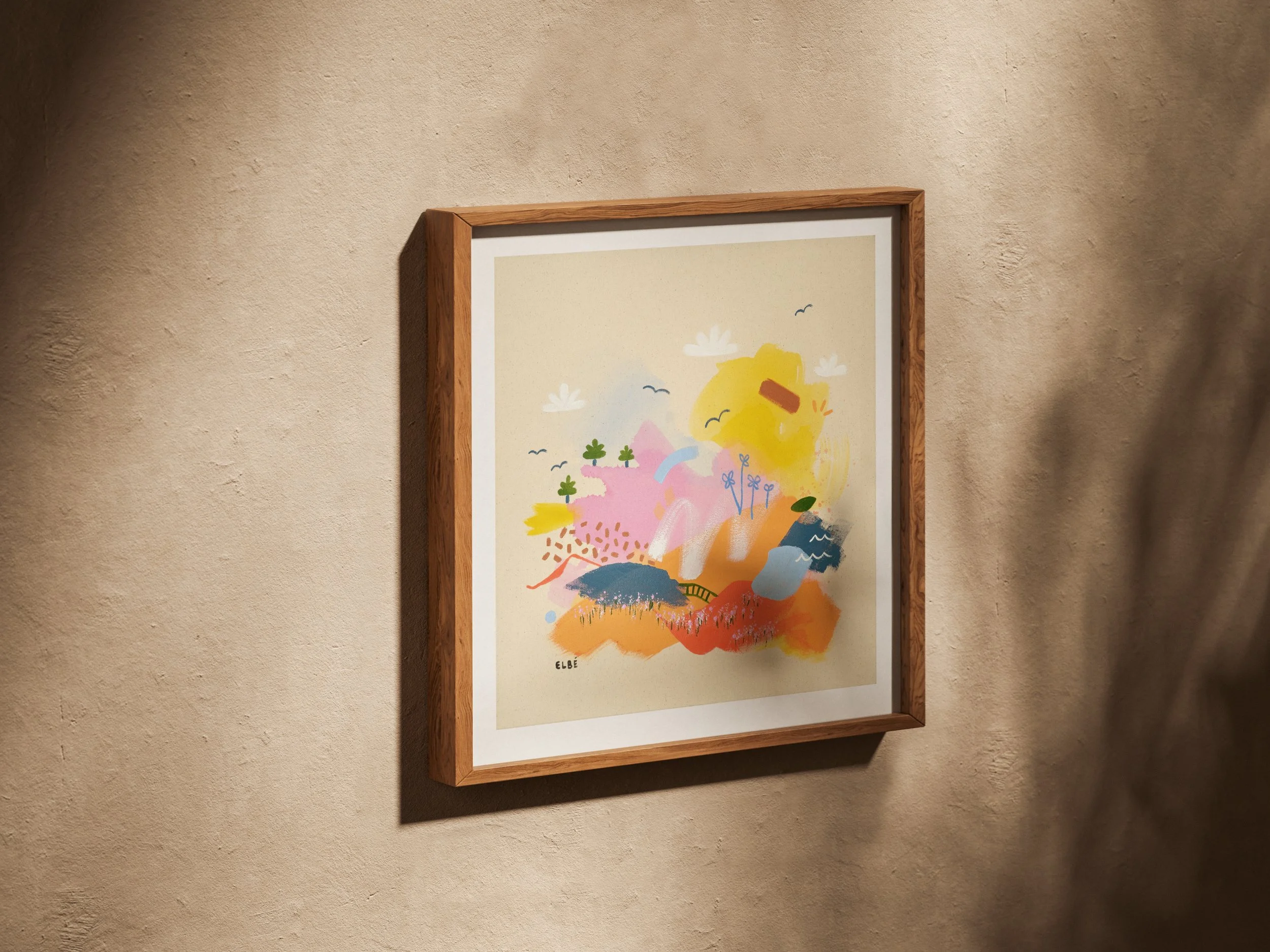 Au soleil couchant - Reproduction