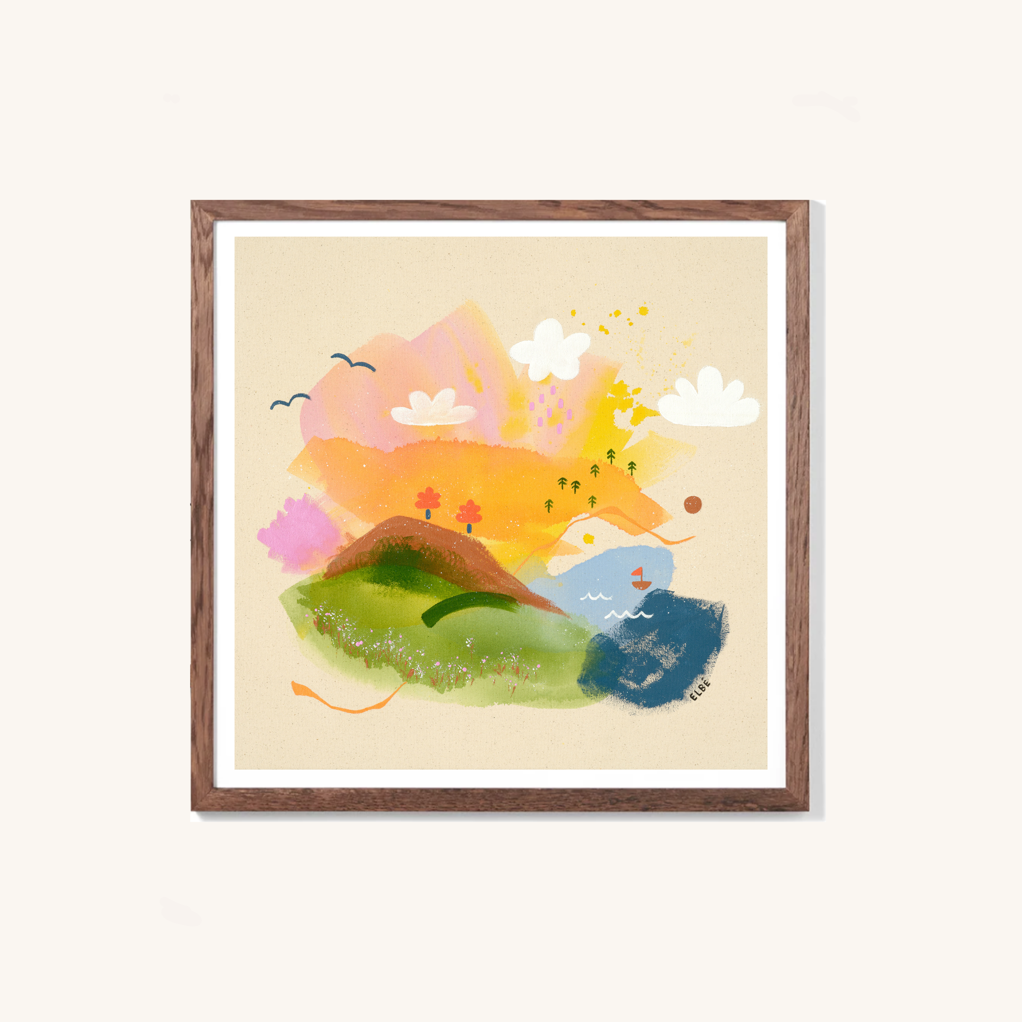 Panorama d'un Madelinot - Reproduction