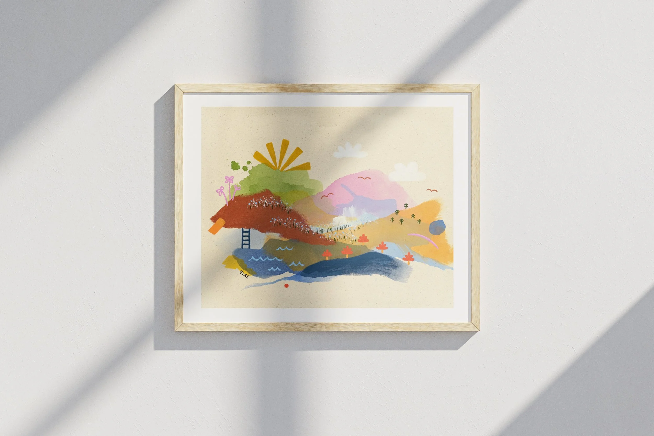 Le long de la côte - Reproduction