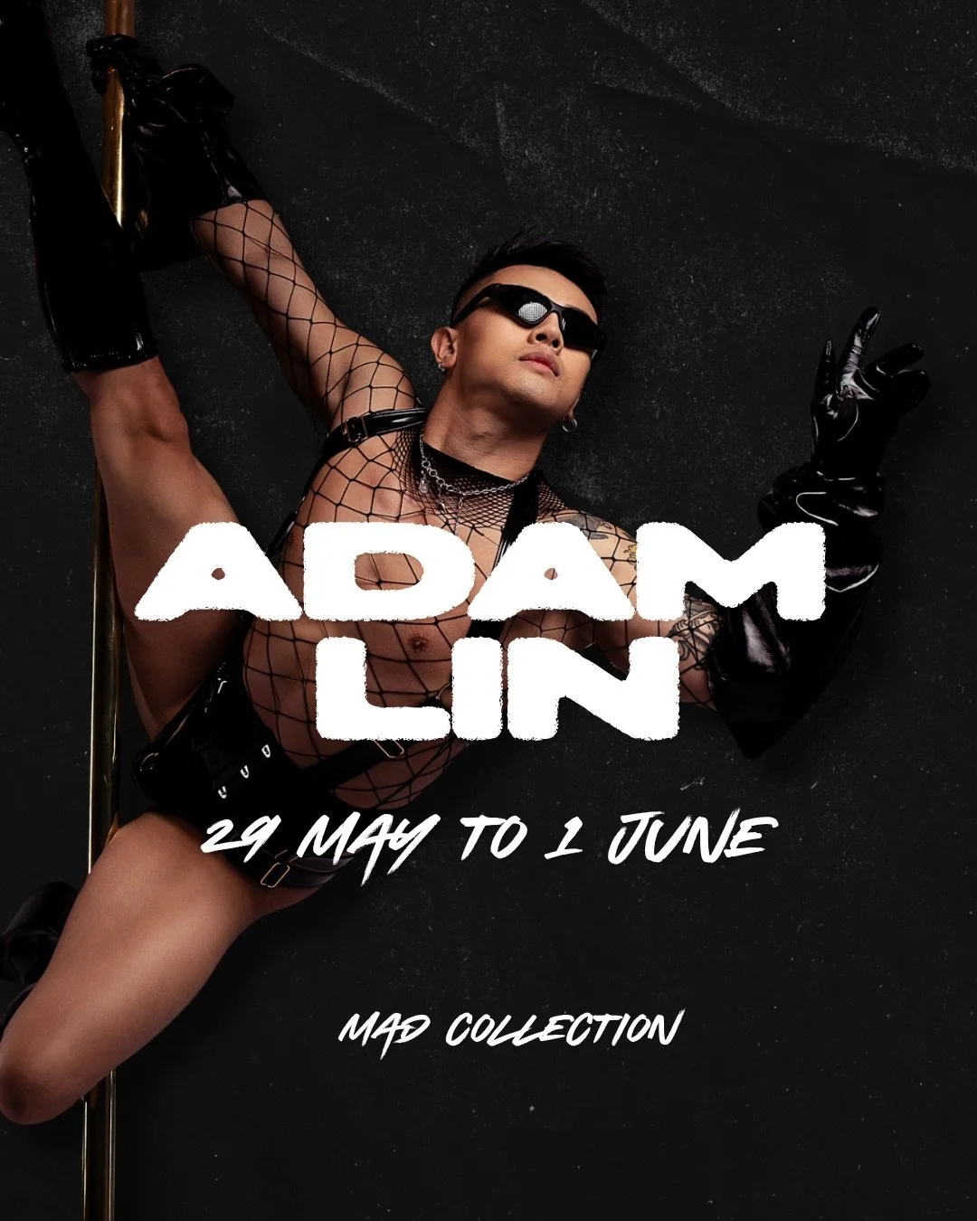 Bookings are now open for @apolelin on mad.sg/adam-26 ⛓️&zwj;💥 

From masterclass to workshops....happening on 29 May to 1 June!