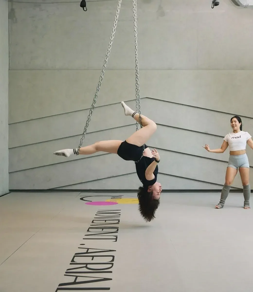 I survived an aerial chains workout with no experience