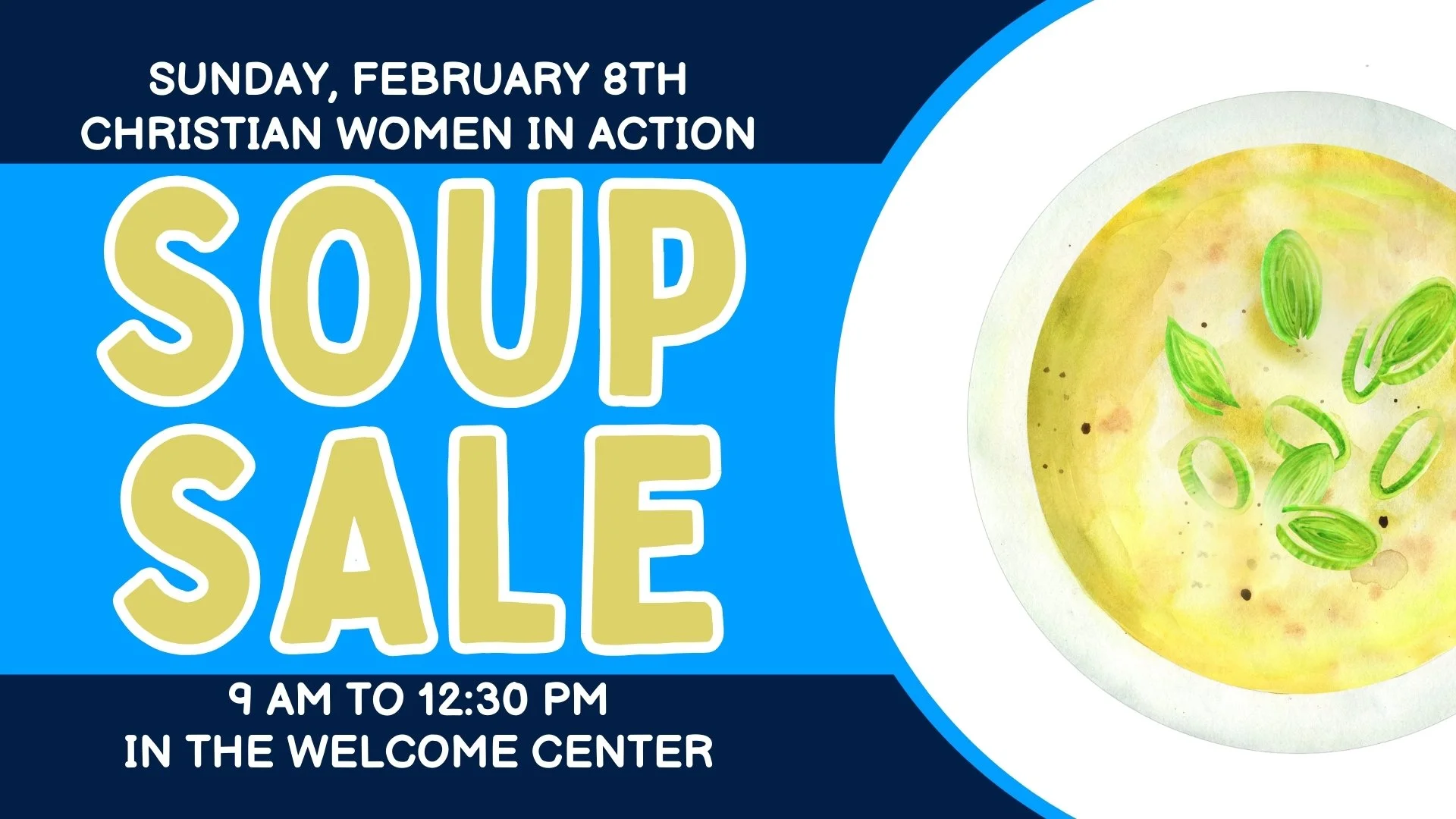 Christian Women In Action Soup Sale