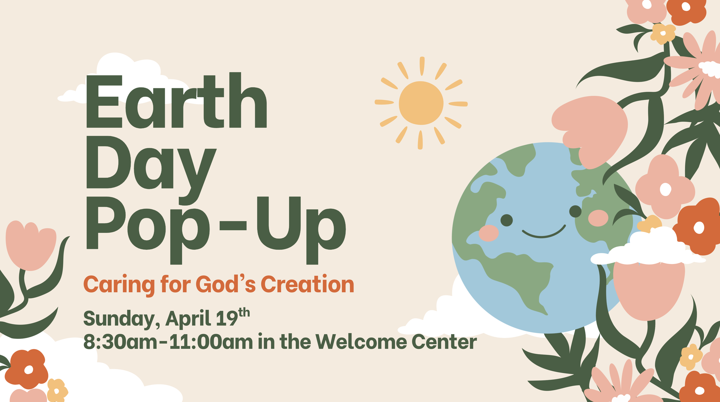 Earth Day Pop-Up: Caring for God’s Creation 