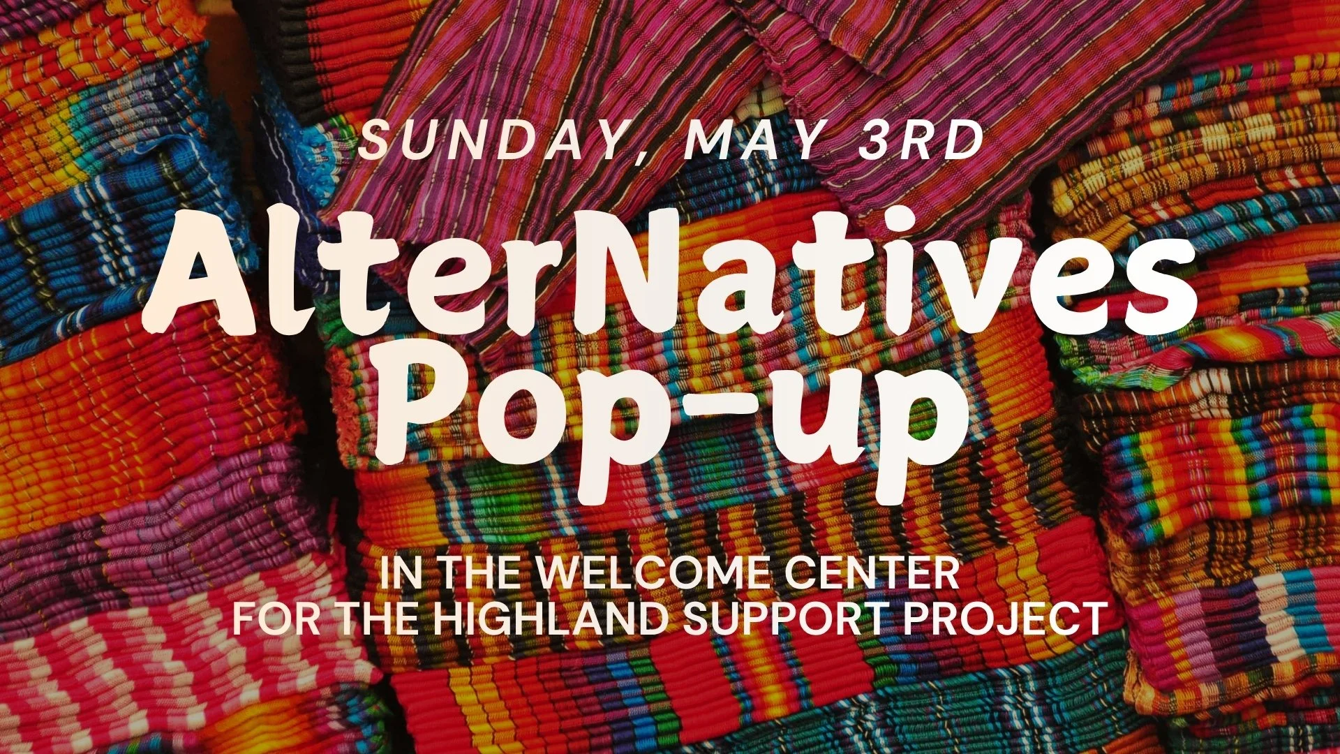 AlterNatives Pop-Up Shop