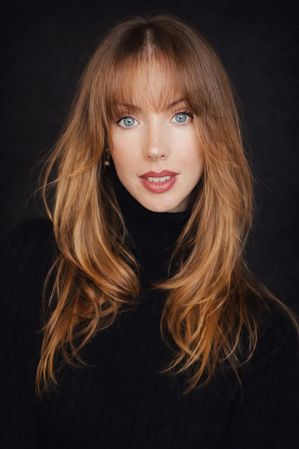 Porträt von Rachel Victoria Hernon, einer britischen Primaballerina von Weltrang und Solistin der Staatsoper Warna. Professionelles Künstlerfoto einer eleganten Balletttänzerin.