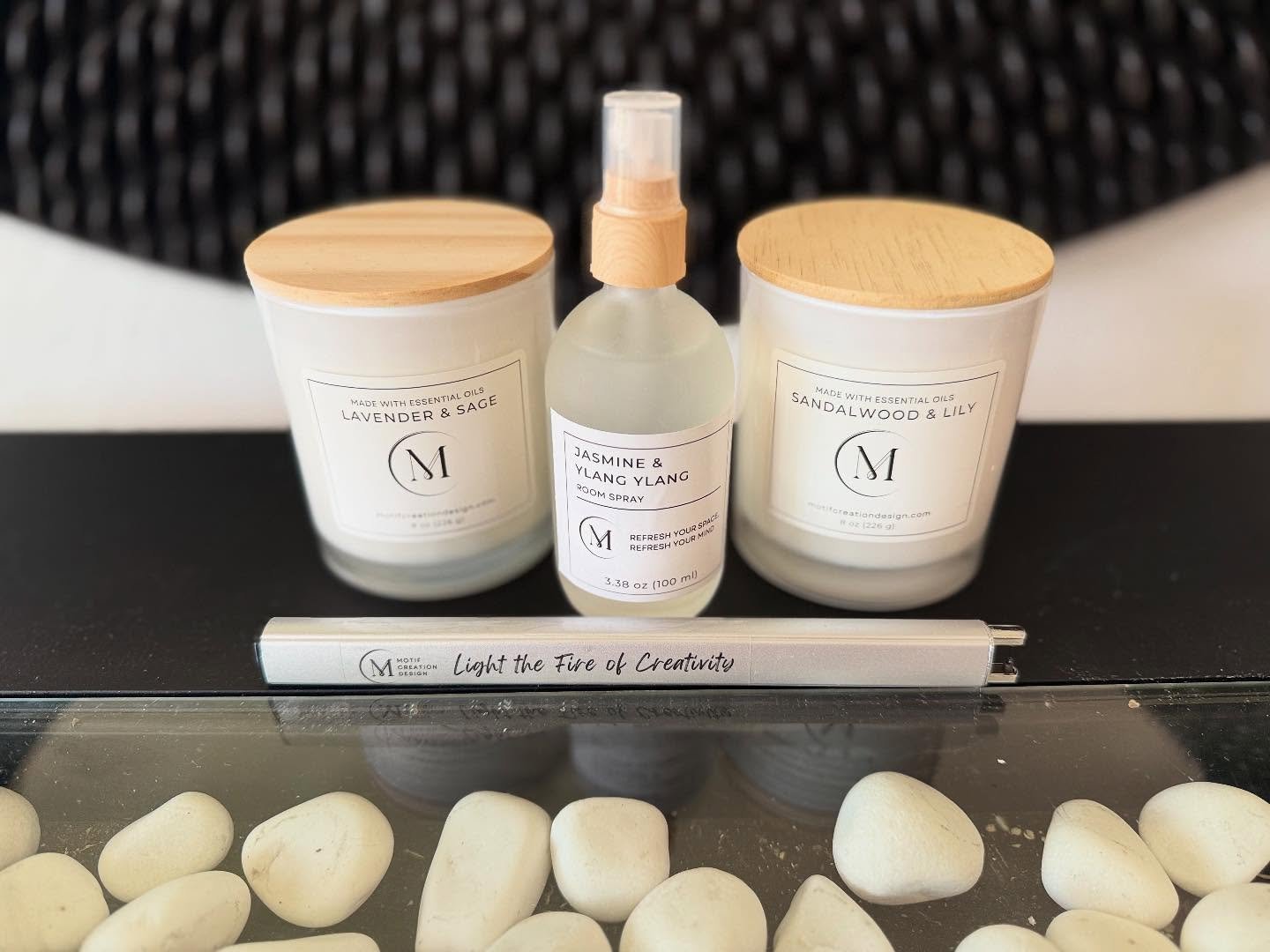 Transform your space ✨
Our handcrafted scented candle, refreshing room spray, and sleek electric lighter are the perfect trio for a cozy vibe.
Smells like heaven. Lights like magic.
DM to order! 🕯️💨⚡
