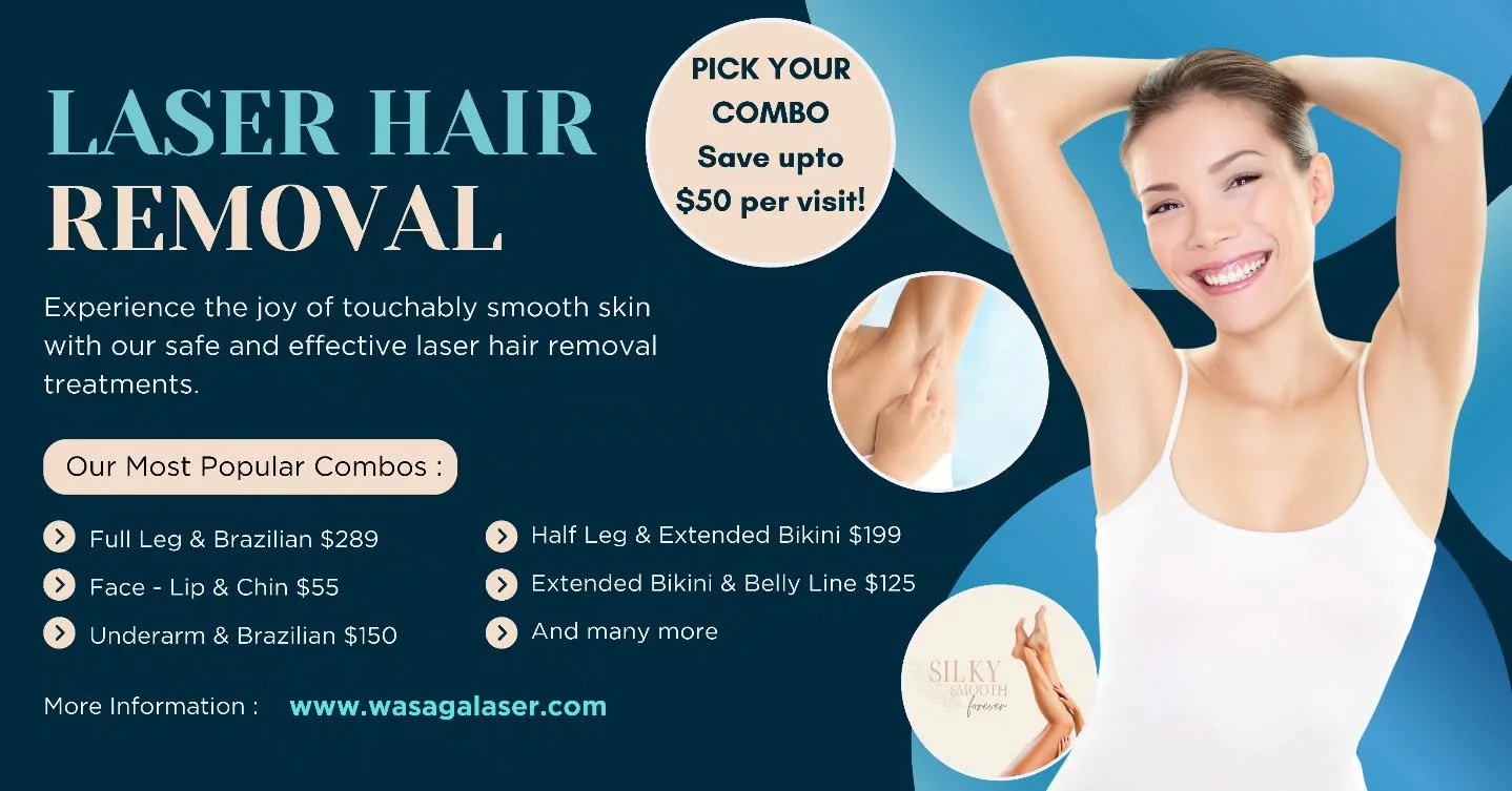 You asked for it,  so we listened! 1st time ever, we've created COMBOS! 

Our most popular body parts all in 1 combo with EXTRA SAVINGS! 

SAVE UPTO $50 PER VISIT! 
That's like getting a free body part! 

* NO Substitutions 
* Not Applicable with oth