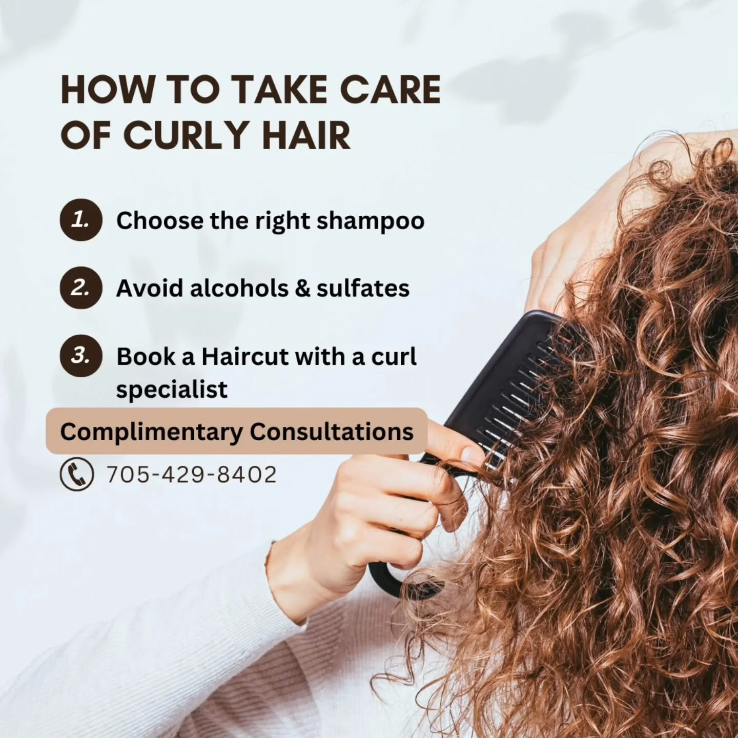 Now is the best time to refresh those locks before all the holiday rush begins! 
Come meet any one of our curl specialists!
Visit their Bios online www.the-cutting-edge.ca and view our Curl Menu! 
Fresh cut, hydrated curls are the happiest curls!!