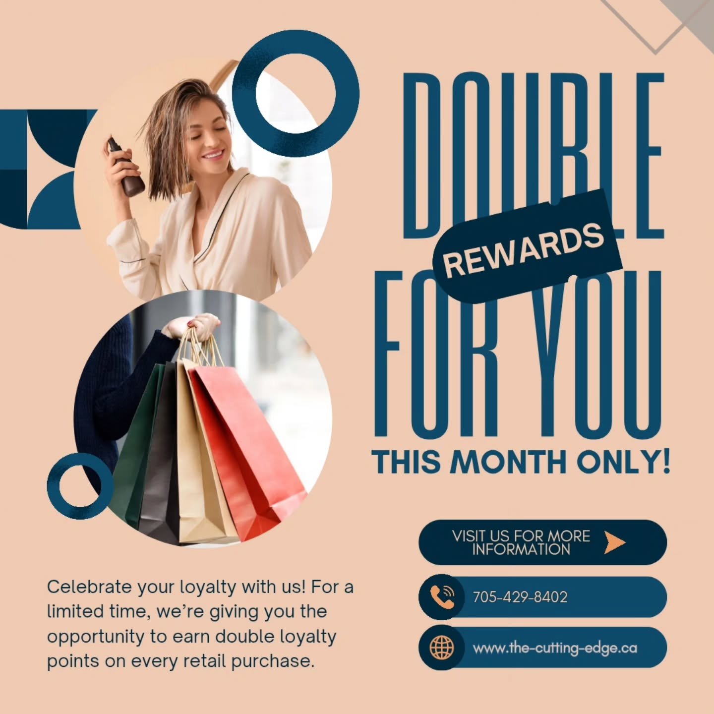 Double Rewards on Retail Purchases!