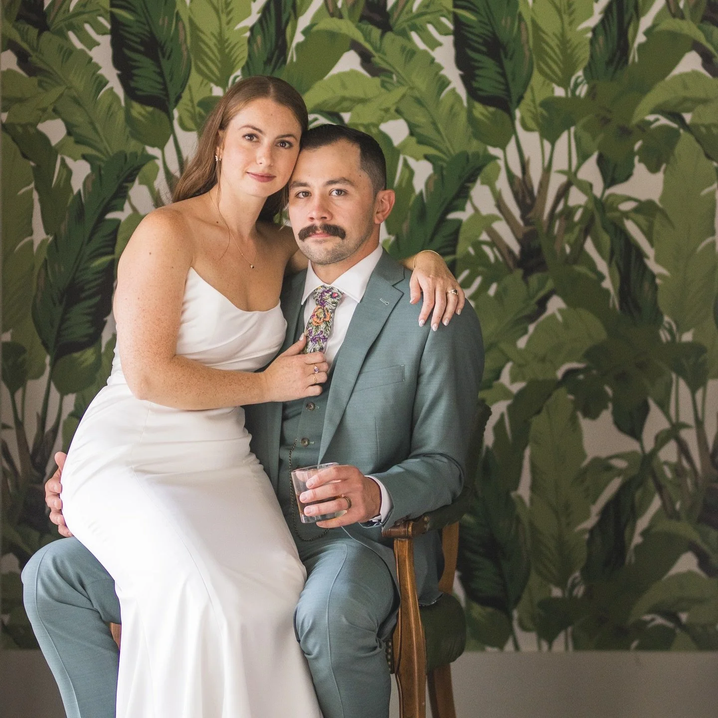 These two amazing people were so go with the flow on their wedding day despite the nasty weather on their big day! It didn&rsquo;t matter to them and they had the best party with their best people! We just love Megan &amp; Wes and we cannot wait to s