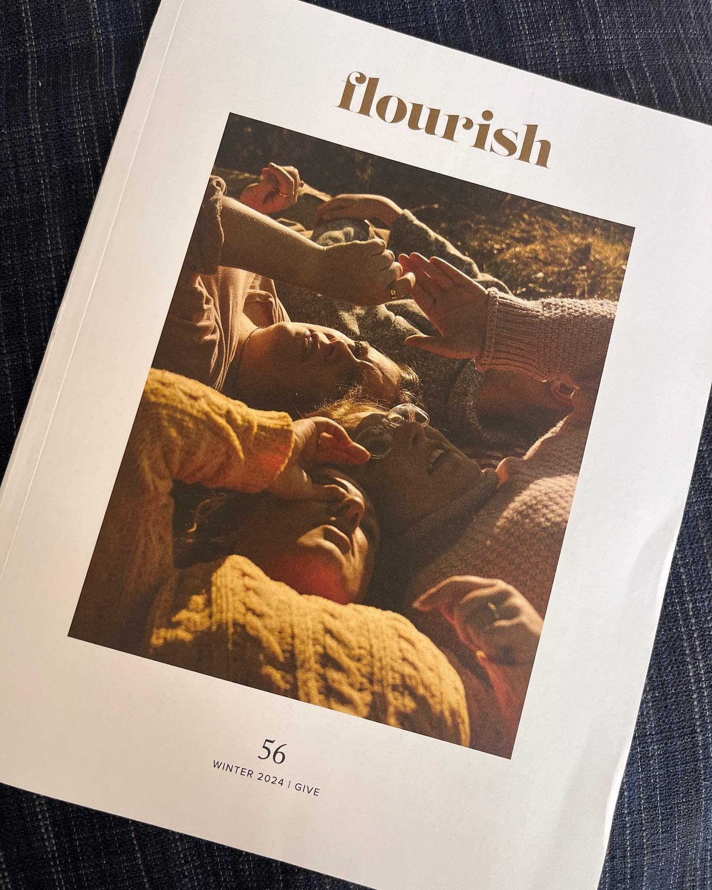 Next time you&rsquo;re out and about, make sure to grab a copy of the winter 2024 issue of @my_flourish magazine! You might just see a familiar name and face inside the pages. ☺️