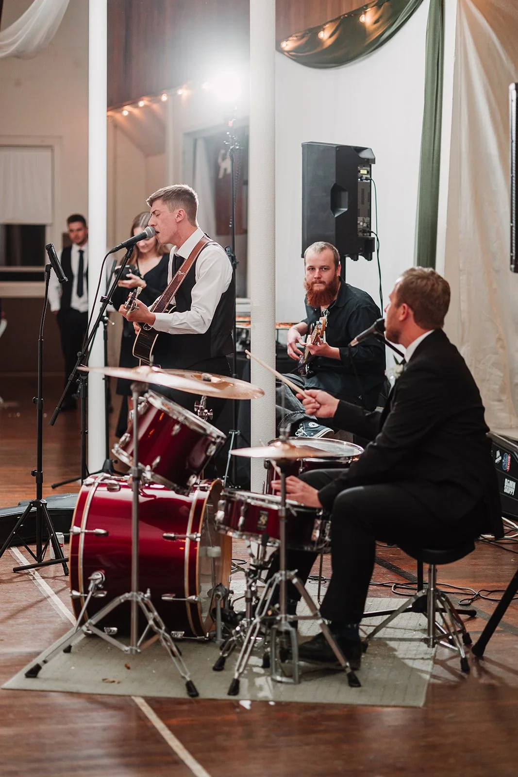 Sam Barber performing at Terbrak Wedding in Frohna and Perryville, Missouri