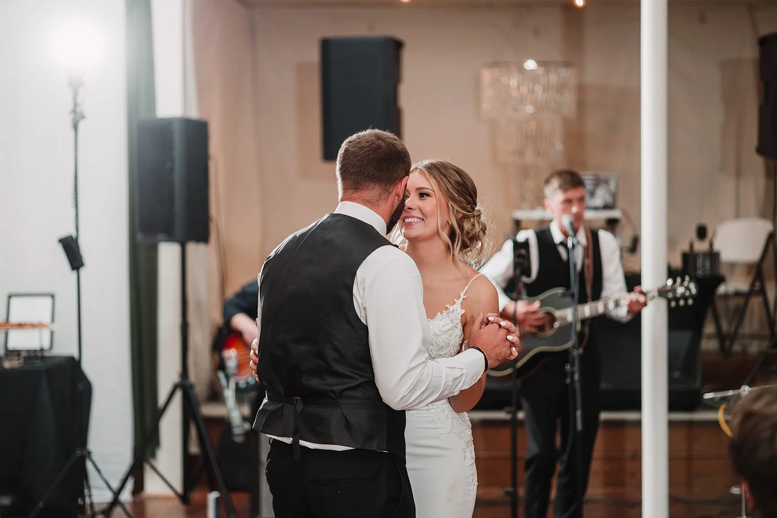 Sam Barber performing at Terbrak Wedding in Frohna and Perryville, Missouri
