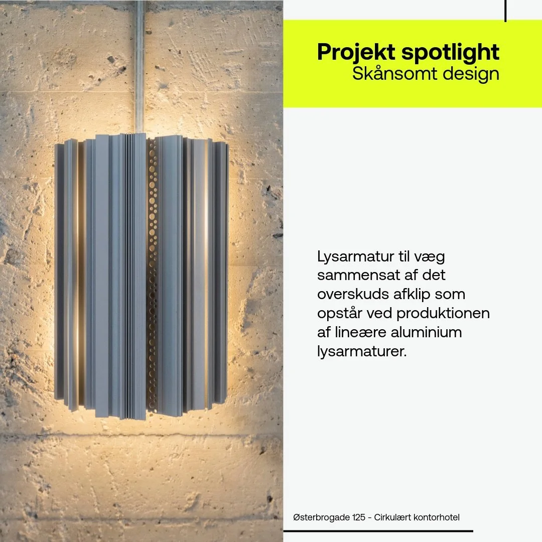 Vi s&aelig;tter spotlight p&aring; hvordan vi har designet med milj&oslash;et for &oslash;je i forbindelse med belysningsprojekt p&aring; &Oslash;sterbrogade 125 for @jeudankontorfaellesskaber 

Projektet har unders&oslash;gt hvordan vi mere aktivt k