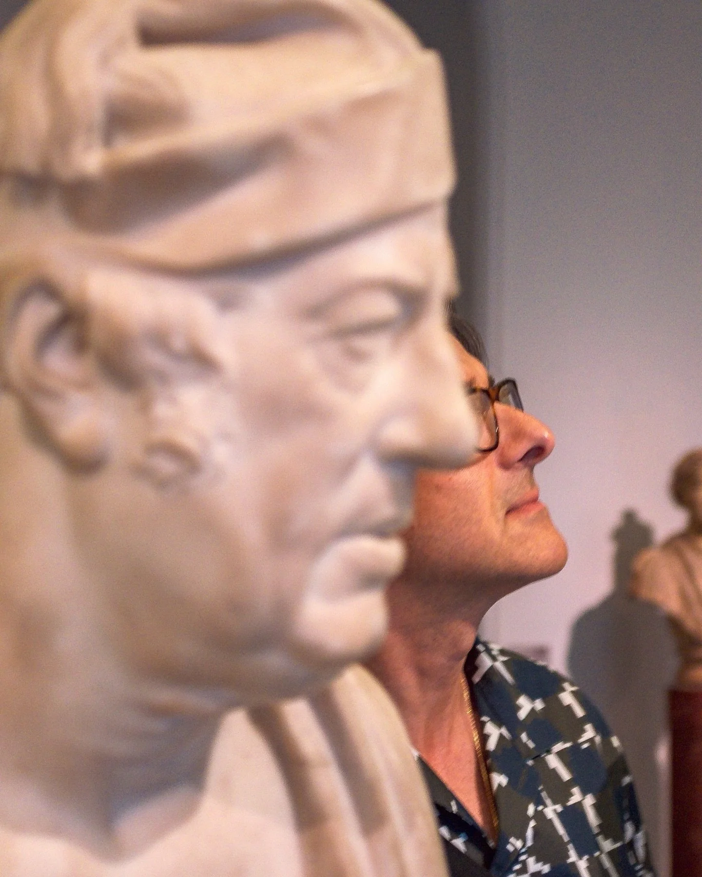 Adding our likenesses to the @vamuseum portrait gallery. 
__
#foryourconsideration #london #vamuseum