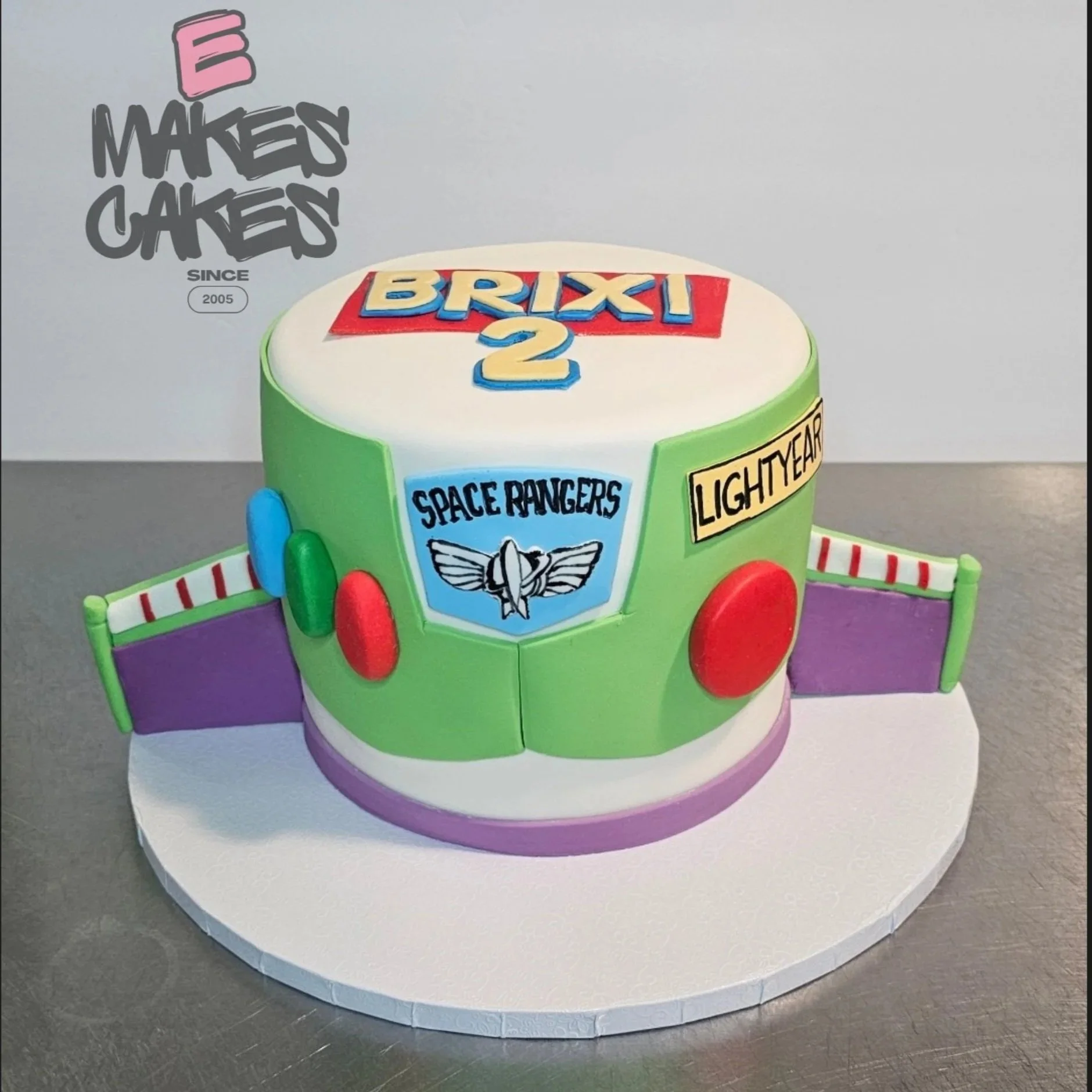 Buzz lightyear cake, E Makes Cake