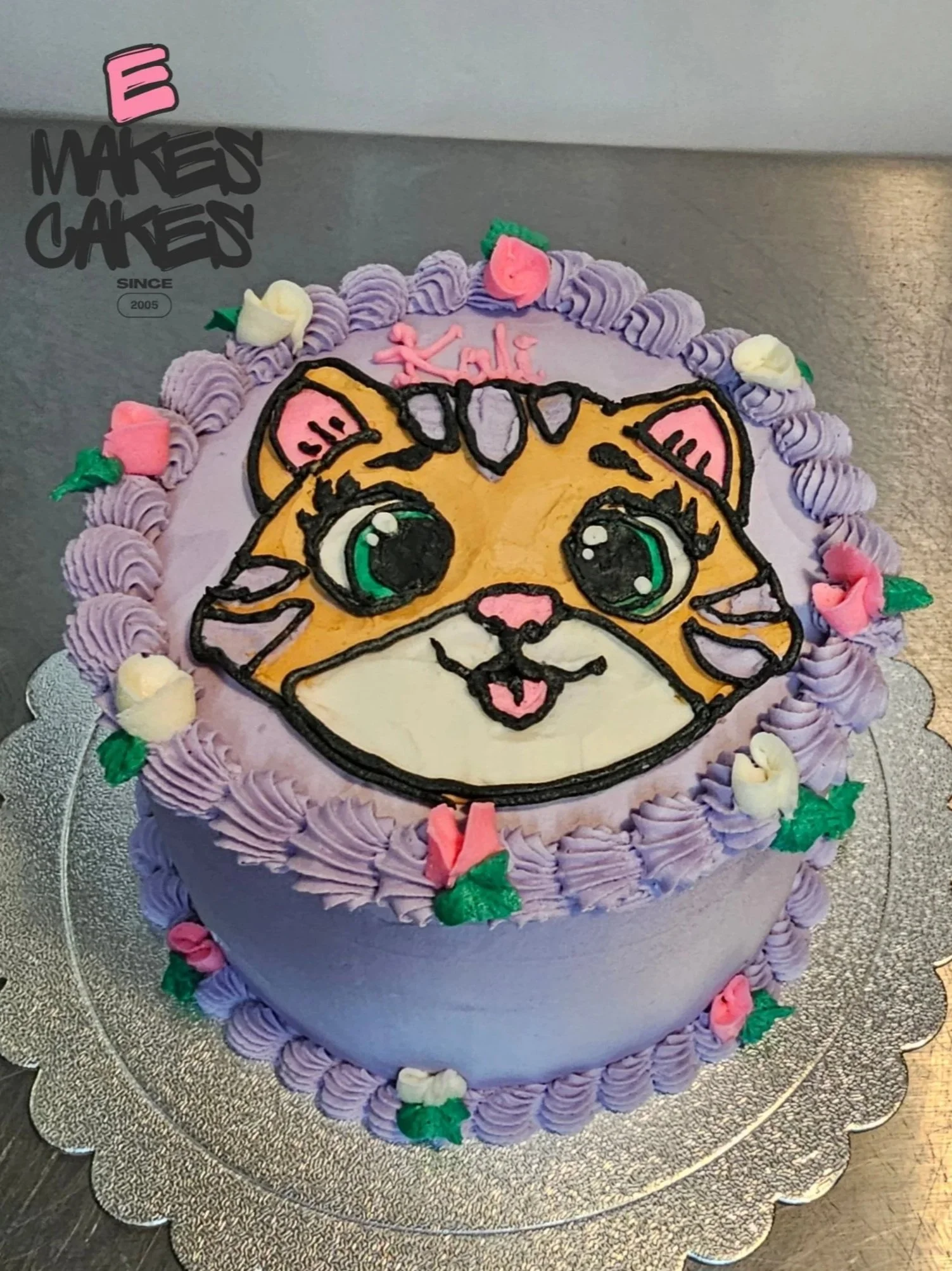 Buttercream cake cake