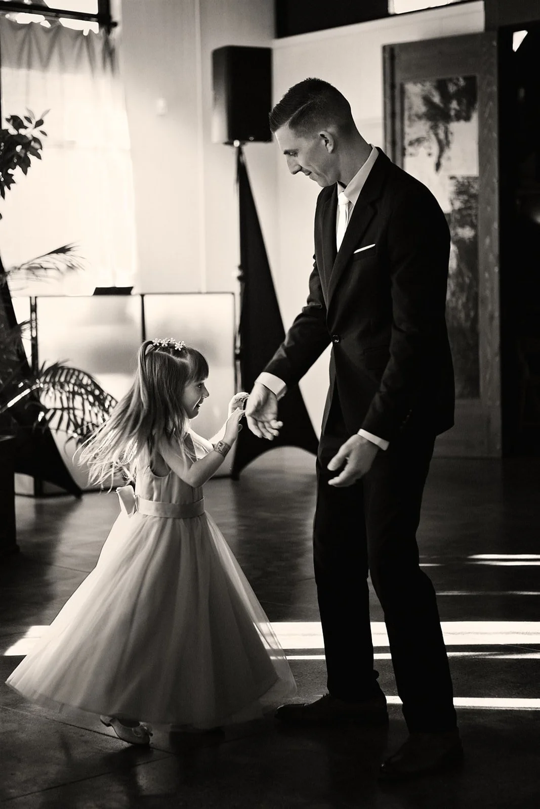 Create timeless family memories in The Conservatory at The Westport. Our sun-drenched indoor ceremony space in Downtown Chico is the perfect, intimate setting for special wedding moments—from the first dance to heartwarming dances with the flower gir