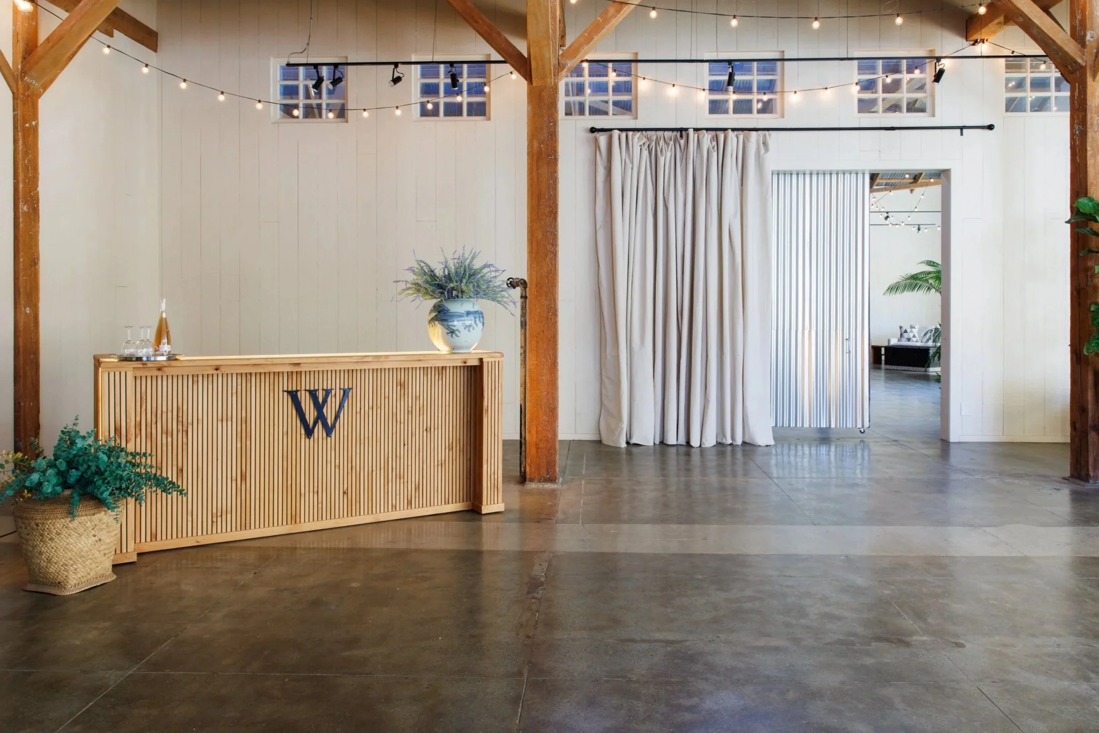 The Westport Bar with W on the front