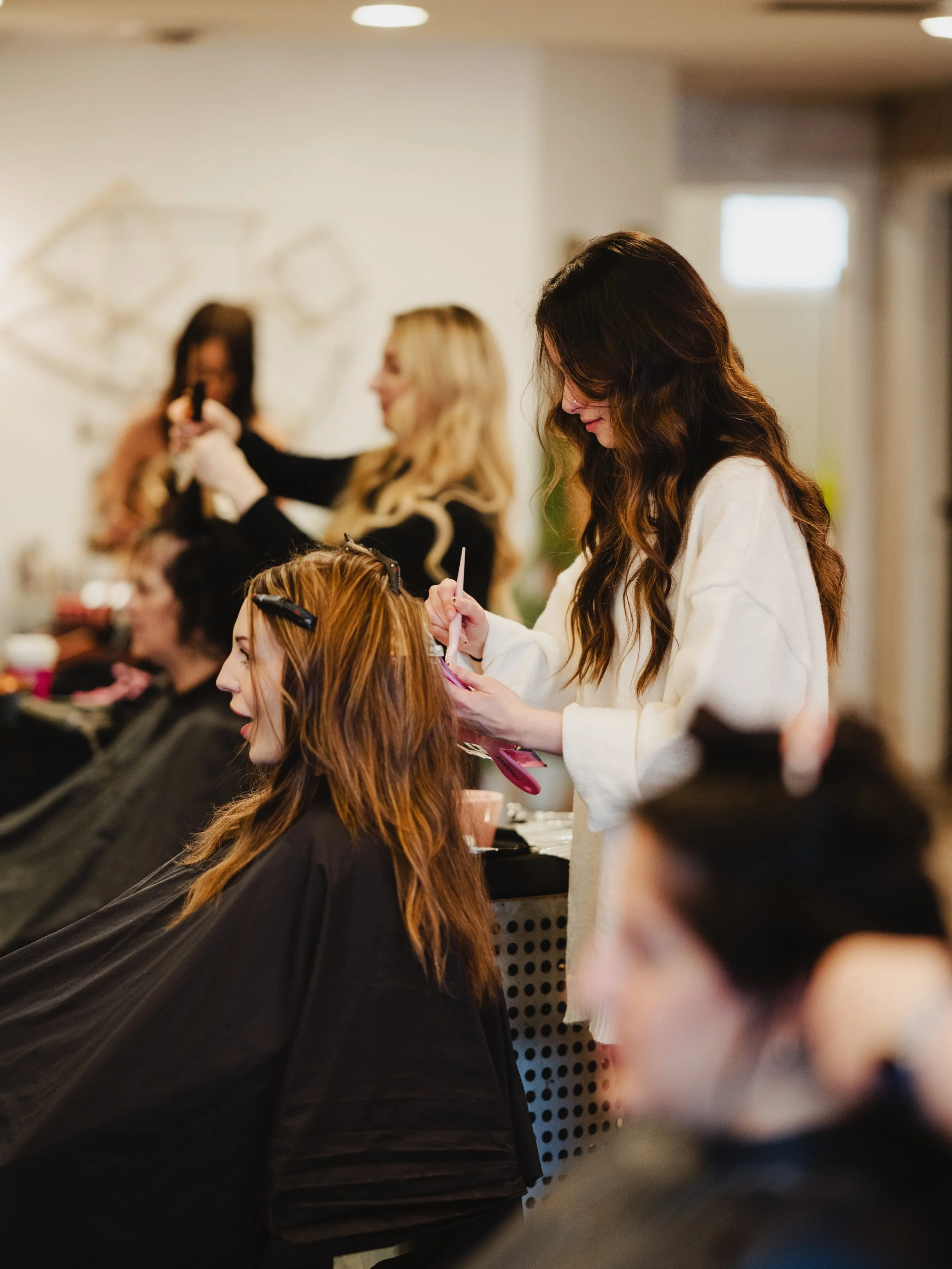 colouring, hair color, hair cutting, blonde, brunette, old money blonde, extensions