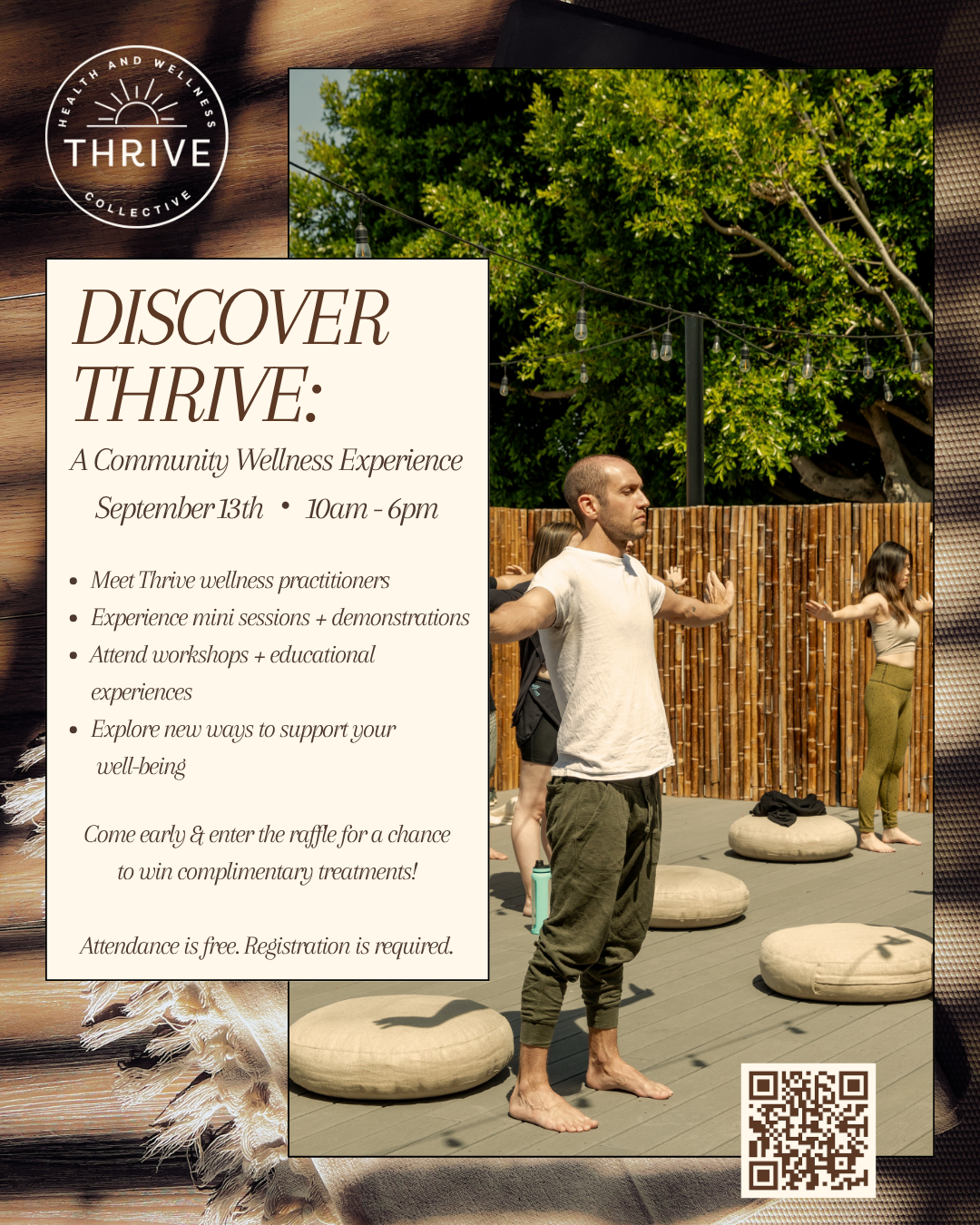 You’re Invited: Discover Thrive — A FREE Community Wellness Experience 