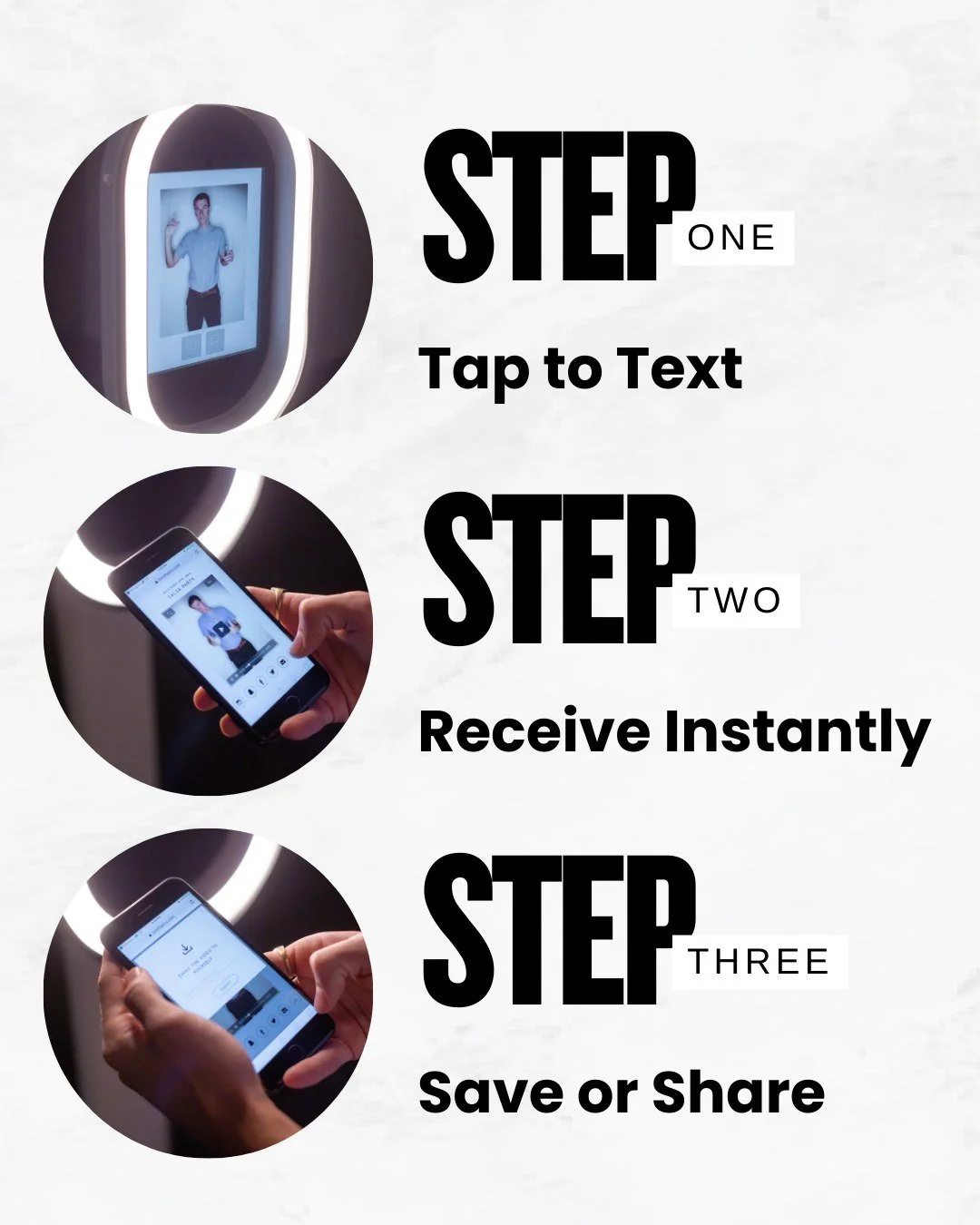 How does digital delivery work? Guests snap &rarr; text it to themselves &rarr; done. No QR confusion. No waiting. 

Share with someone planning a party! 

#photoboothtech #guestexperience #modernbooth #eventtech #instantmemories #northidahoevents #d