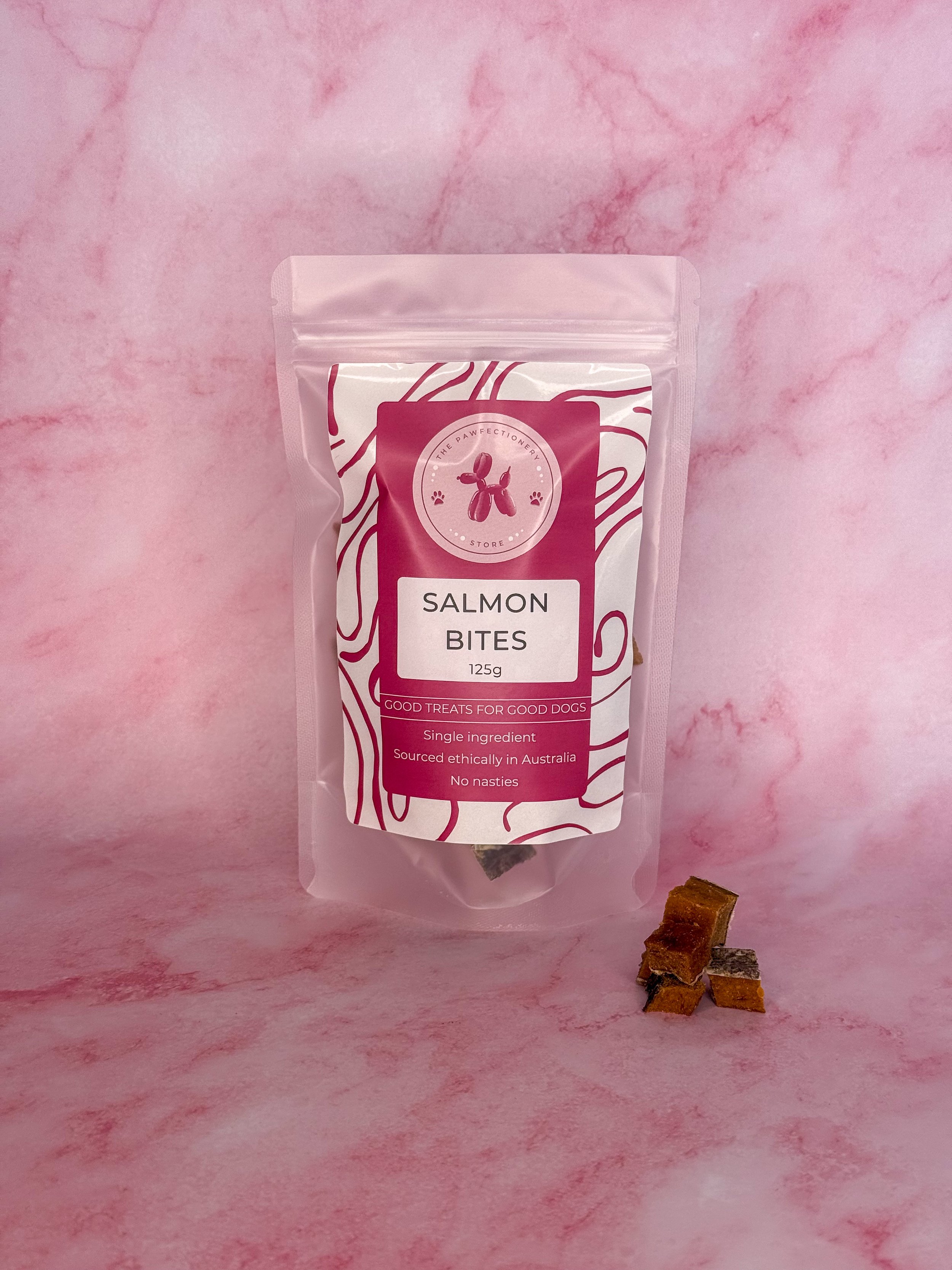 Salmon Bites 125g