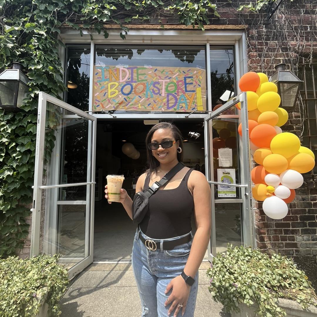 Happy Independent Bookstore Day! 📚✨ Today, Lana celebrated by exploring some of Birmingham's charming local bookstores. Each shop was a new adventure, full of unique stories and the welcoming spirit of our community. Supporting local bookstores keep