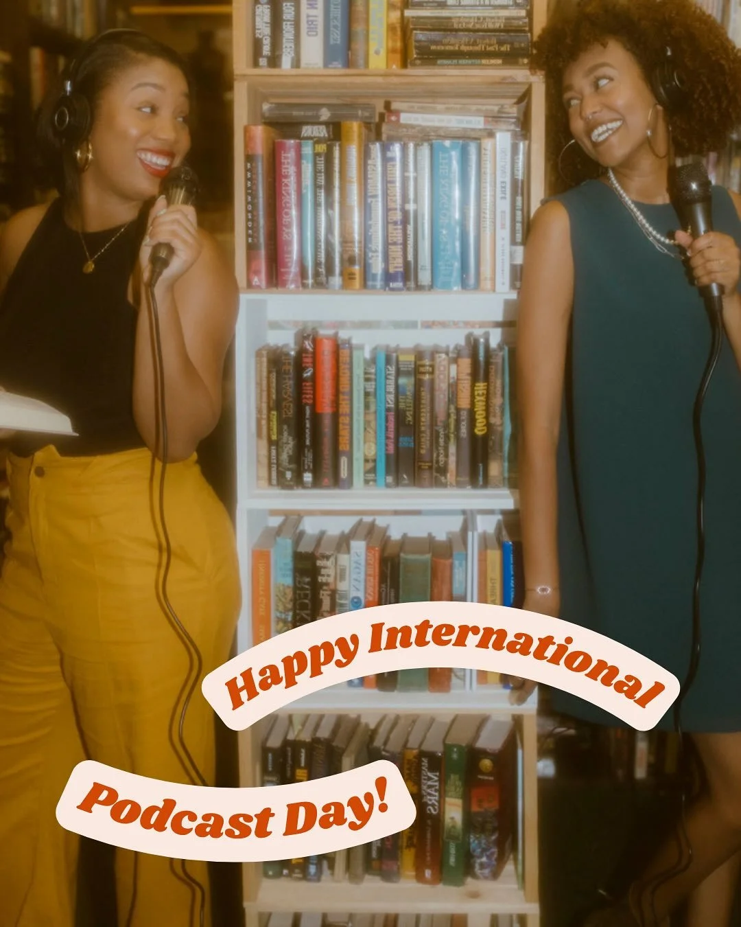 Happy International Podcast Day! 🎧 From an idea to over 100 episodes later, we&rsquo;re so grateful to our well read baddies for tuning in! 

Check out our latest Substack and @ your favorite podcasts to spread the love! Here are a few of our pod fr