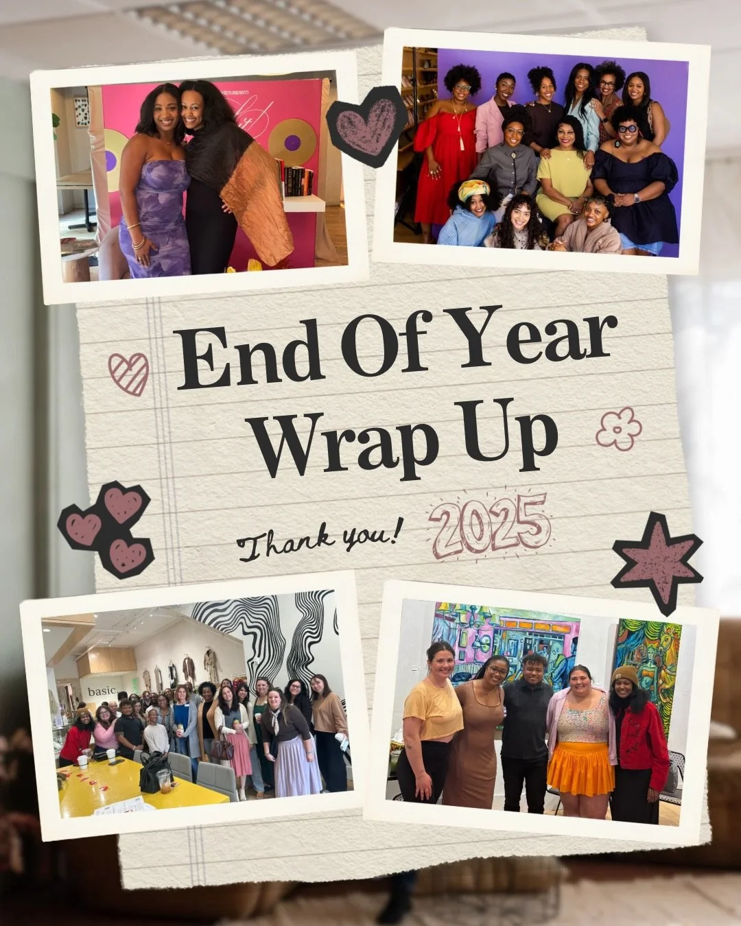 Closing out the year with gratitude, growth, and so many unforgettable moments. Thank you to our community, collaborators, listeners, and supporters for showing up, tuning in, and growing with us all year long. 

Here&rsquo;s to everything we built t