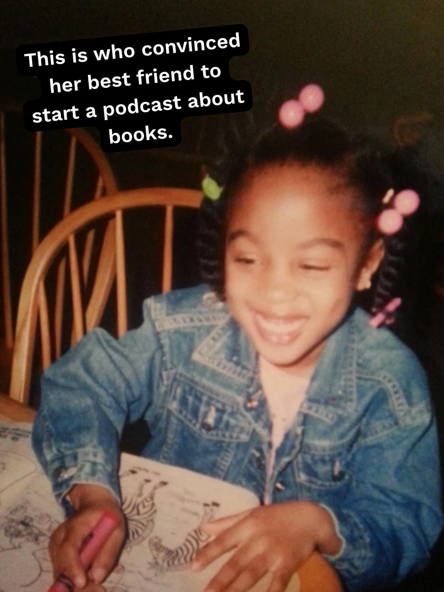Just two girls who grew up loving to read and turned that love into your favorite bite sized book club podcast 🤗

Today we&rsquo;re celebrating the little girls we once were and the women we&rsquo;ve grown into. Happy International Women&rsquo;s Day