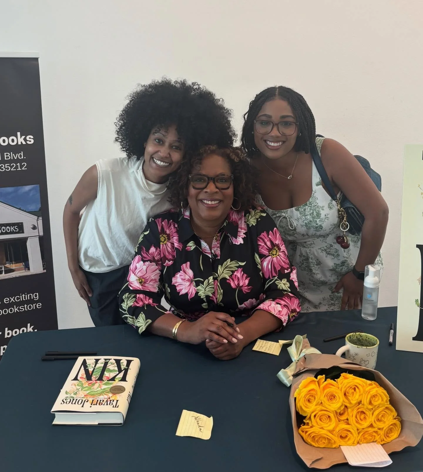 It&rsquo;s Nice to Have You { @tayari } in Birmingham 🤭

Another great Art Lit event with the @bhammuseum @thankyou_bham featuring THE Tayari Jones in conversation with one of our faves @seejavaciawrite 🙂&zwj;↕️ 

Tayari talked all about her latest