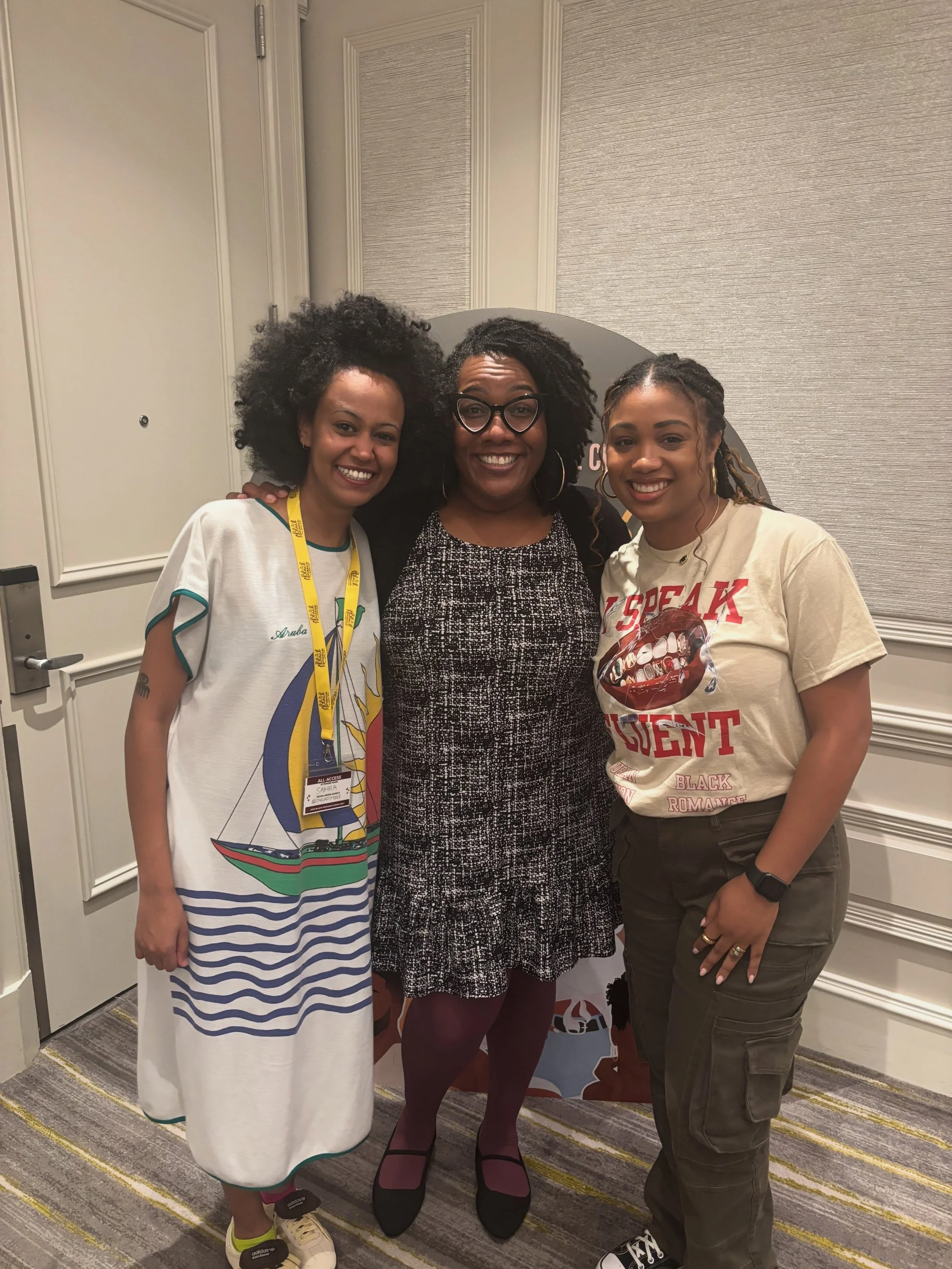 Happy National Black Authors Day!! 🤎📚

Really the only thing to say is THANK YOU 🥹

Thank you for your art, your love, and your commitment to sharing our stories, you see us and we see you!! 

We&rsquo;ve had the absolute honor getting to meet, ch