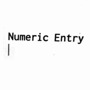 Numeric Entry