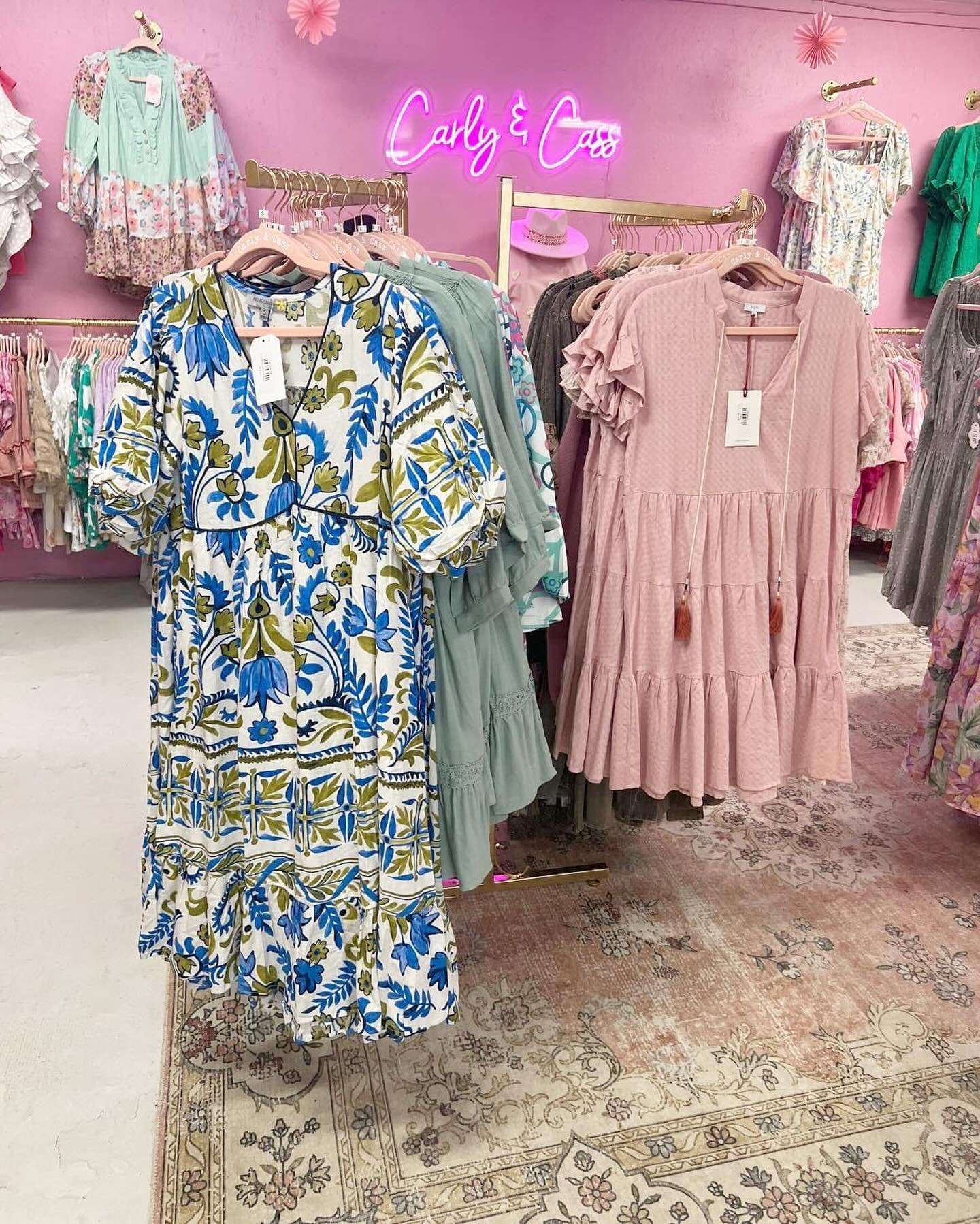 We have so many new arrivals and newly restocked clothing items in our store this week! We carry sizes Small to 3X!

Stop by and see us at 561 Mill Street in downtown Sylva! You can find us on back street-look for the pink store! 🛍️💕