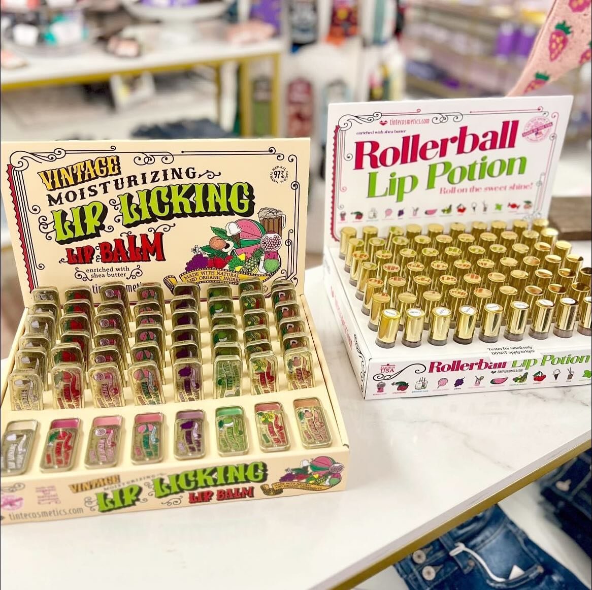 It has been so fun hearing customers react to seeing these in our Sylva store and bringing back so many childhood memories of having these when they were younger! The reactions have been priceless! Also priceless is seeing the younger generation buyi