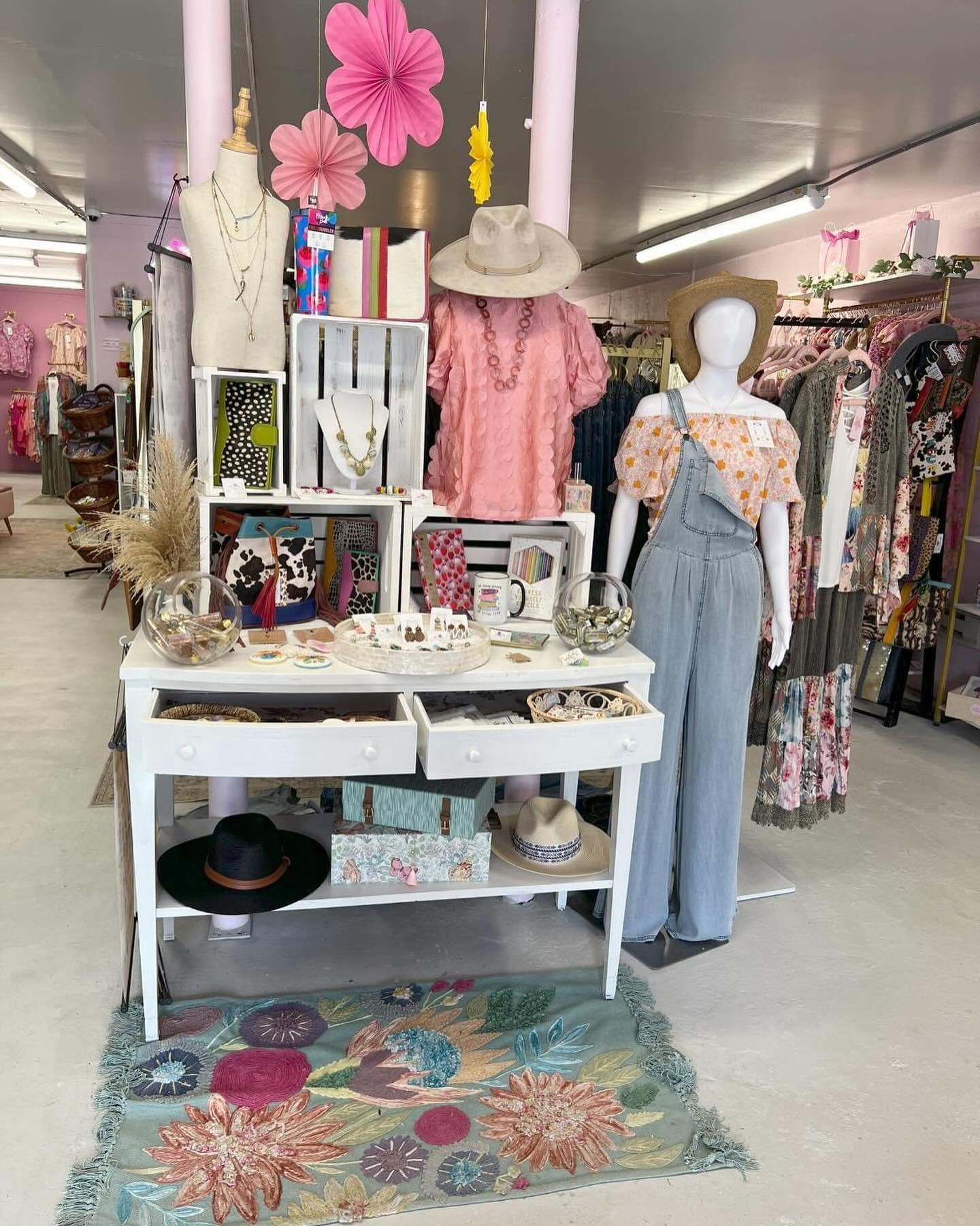 You can shop our gift and clothing boutique at 561 Mill Street in downtown Sylva Tuesday-Thursday 10-6, Fri &amp; Sat 10-7 &amp; Sunday 12-6! 

We are adding lots of new items this week! Look for the pink store! 🛍️💕