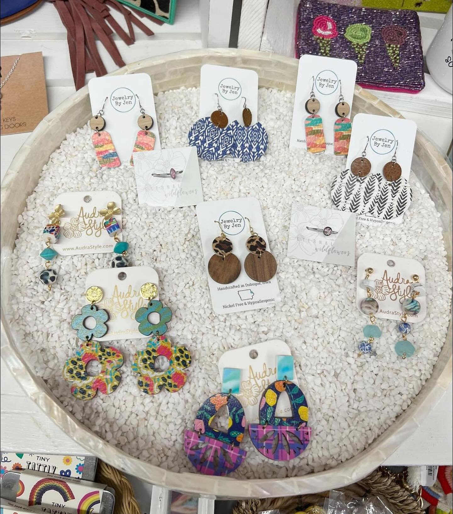 We have added a TON of new jewelry to our Sylva store in all price ranges! Lots of fun new items and we have several items from local NC &amp; SC artisans too! 

561 Mill Street, Sylva (look for the pink building)
Open Tuesday-Thursday 10-6, Fri &amp