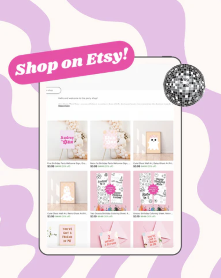 Elevate Your Celebrations with Our New Party Printables on Etsy