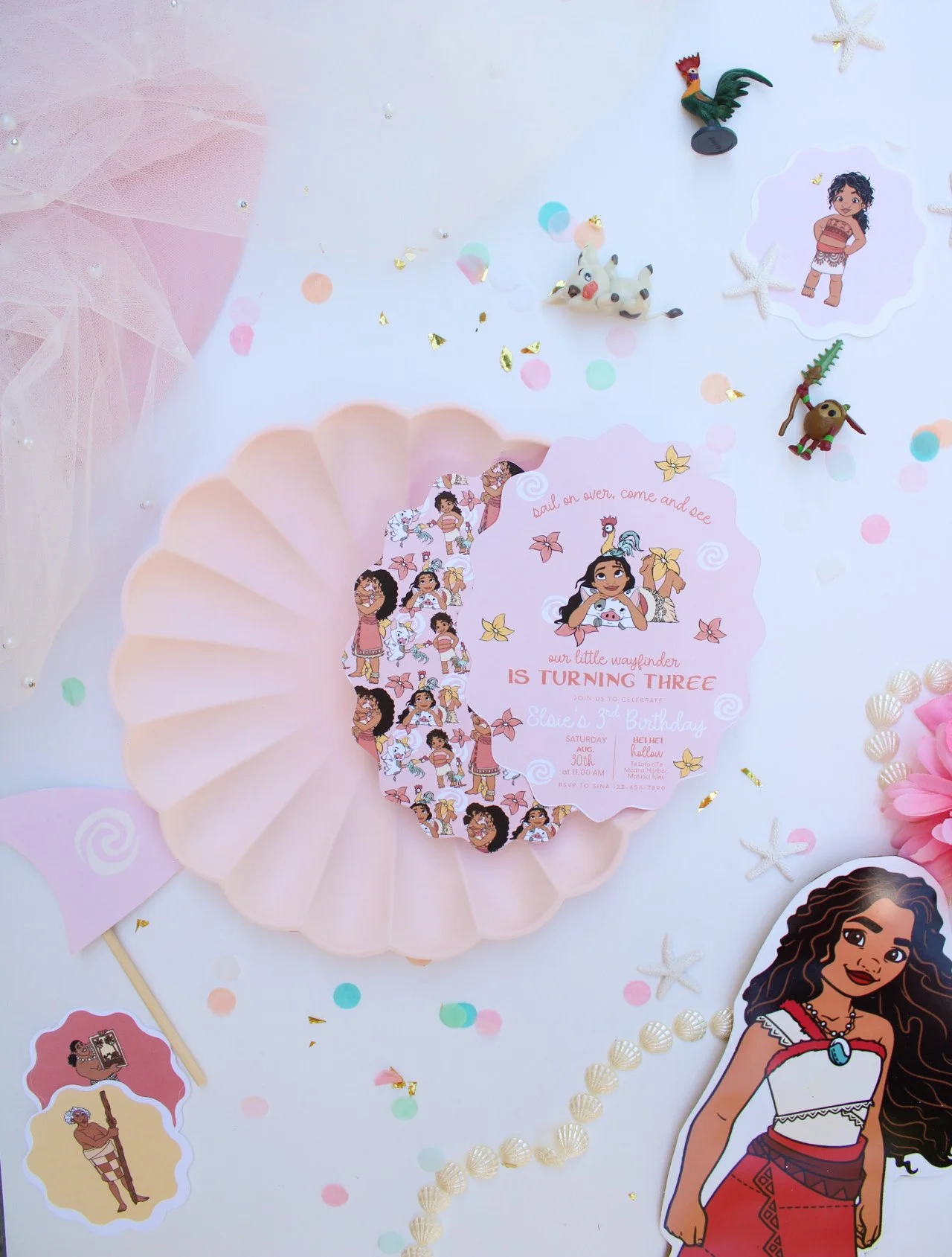 Girly Moana Birthday Party: Easy Ideas and Affordable DIYs